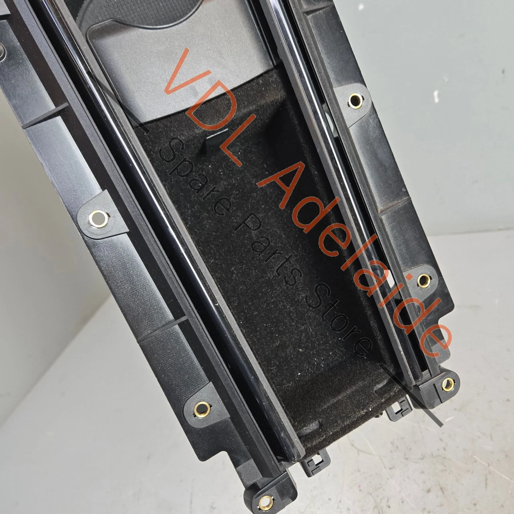 Porsche Panamera 970 Rear Seat Storage Compartment 97055343500 Piano Black - Image 5