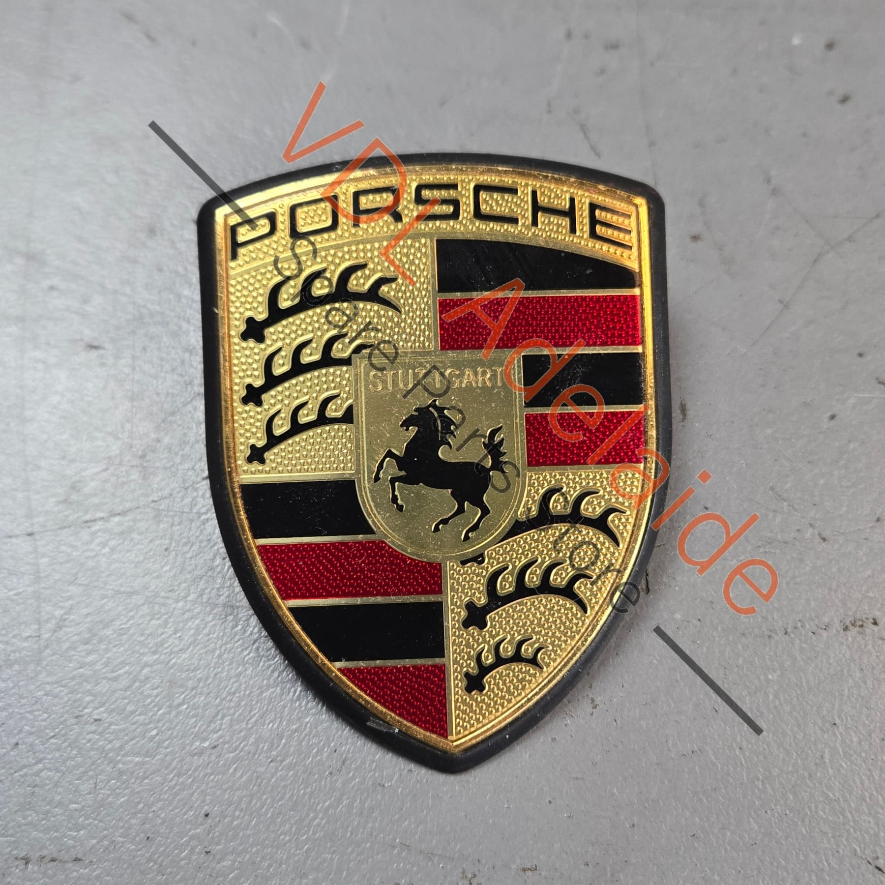 Porsche Bonnet Crest Emblem Badge 9P1853601 99755921102