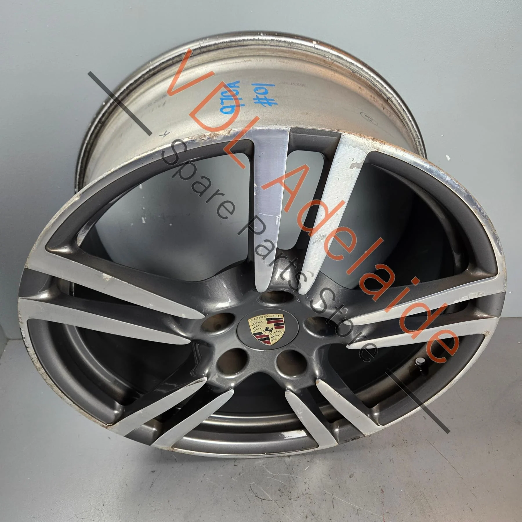 Porsche Panamera 20 x 9.5 Turbo Design Alloy Wheel Machined Face 97036217806 #01 - Image 2