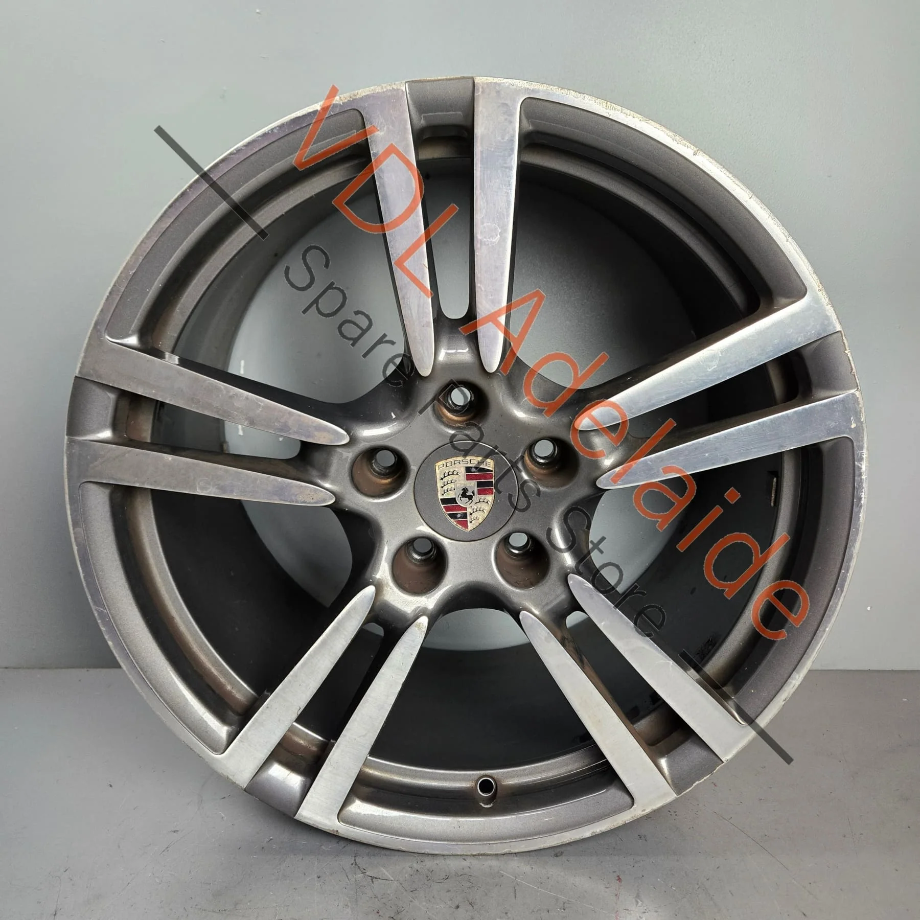 Porsche Panamera 20 x 11 Turbo Design Alloy Wheel Machined Face 97036219204 #03 - Image 2
