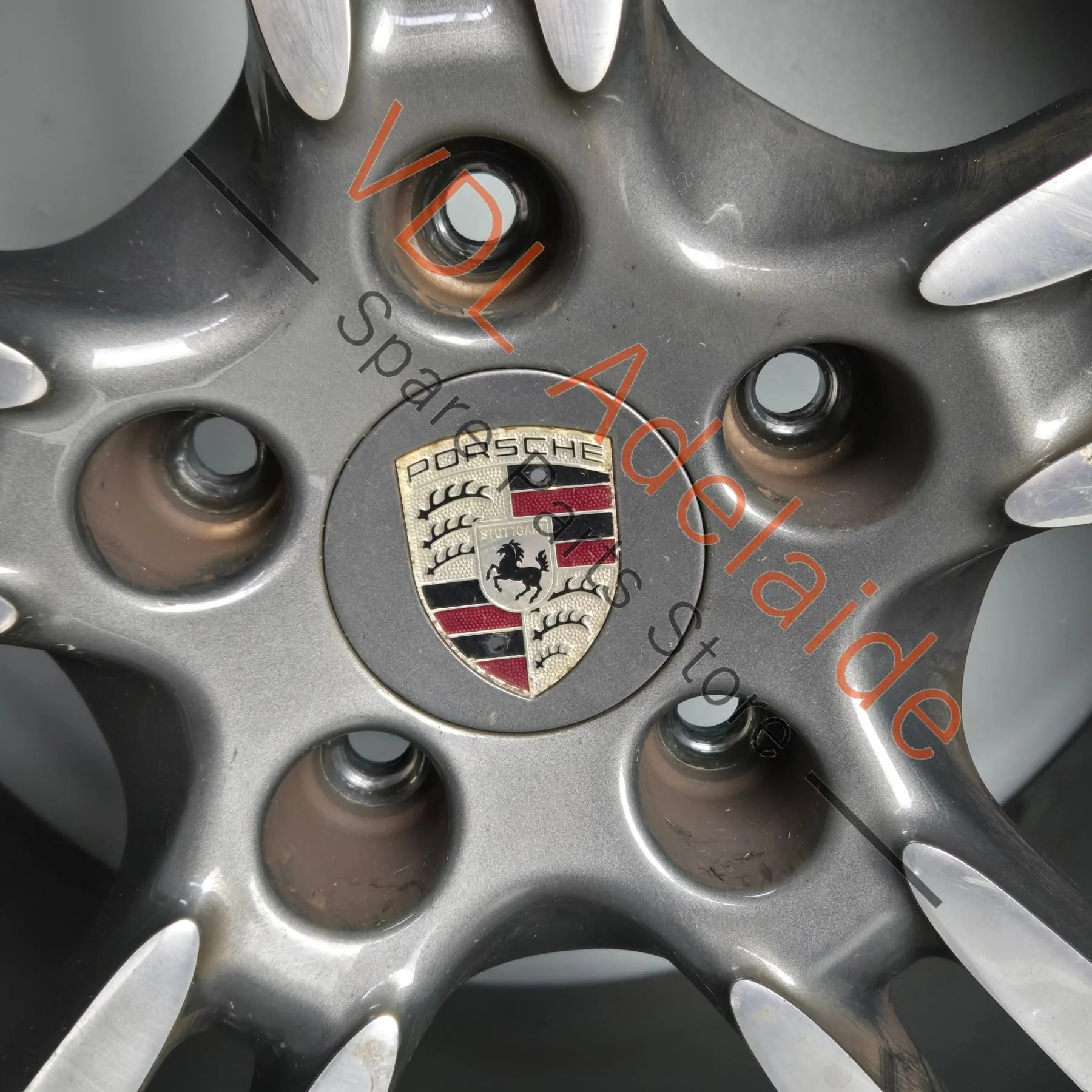 Porsche Panamera 20 x 11 Turbo Design Alloy Wheel Machined Face 97036219204 #03 - Image 4