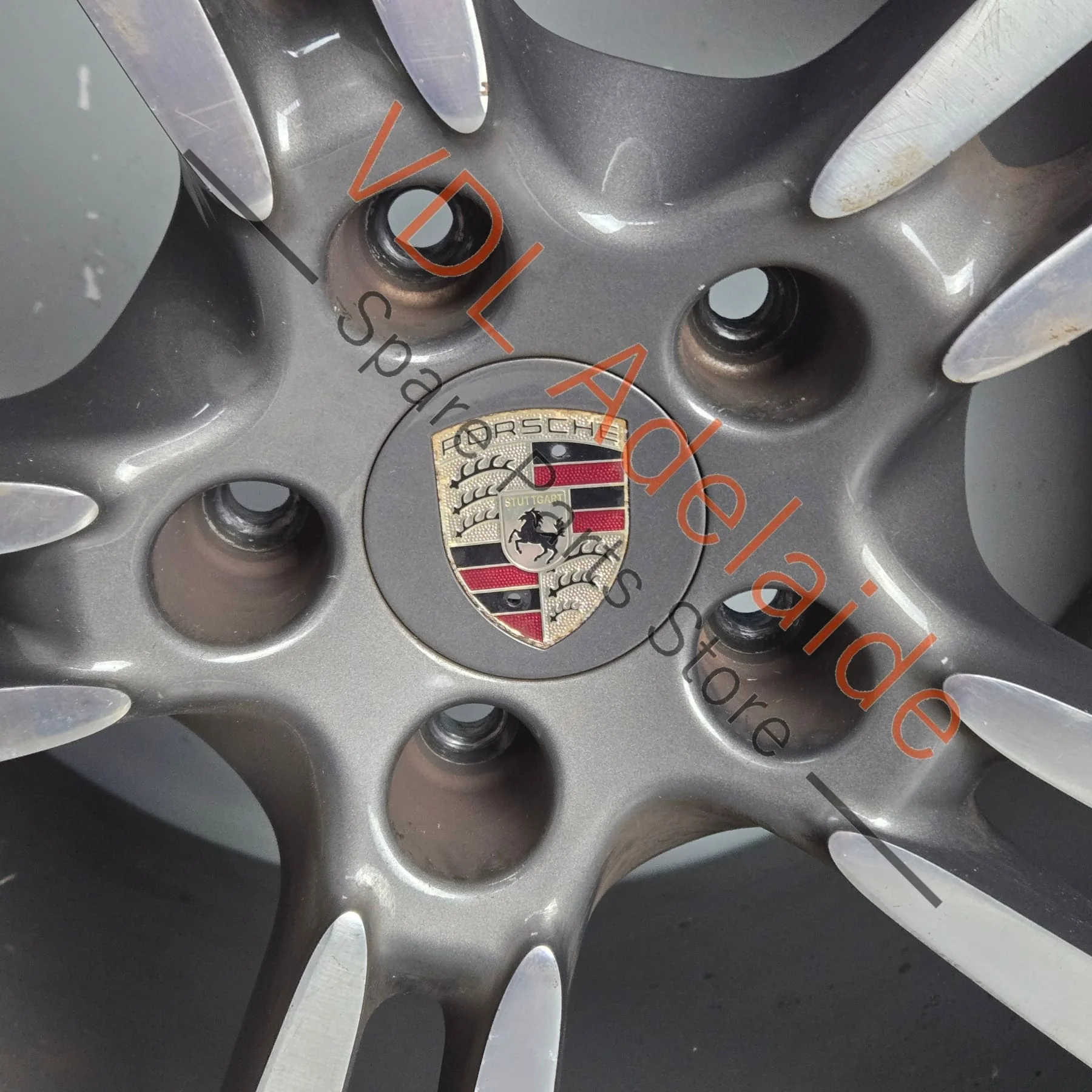 Porsche Panamera 20 x 11 Turbo Design Alloy Wheel Machined Face 97036219204 #04 - Image 3