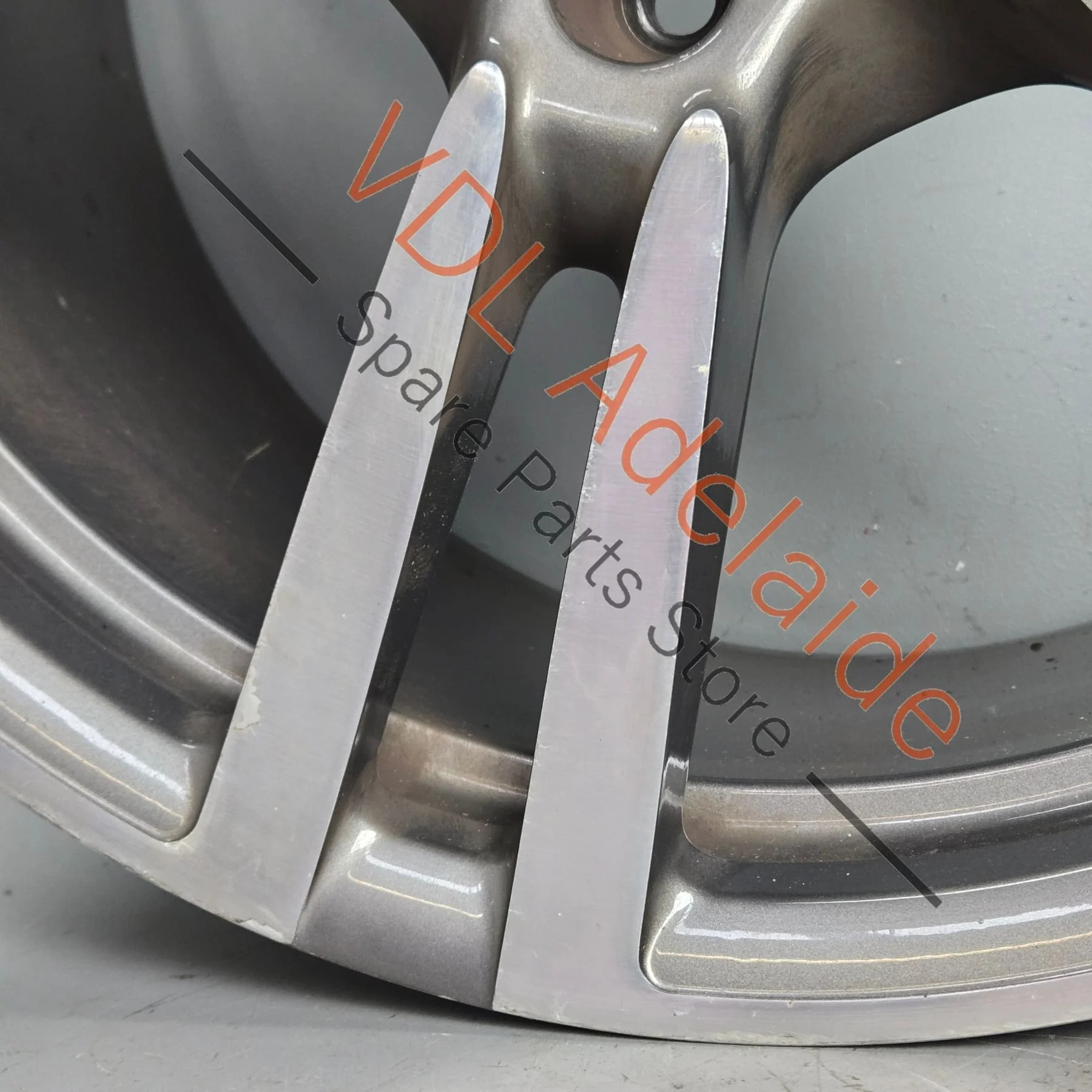 Porsche Panamera 20 x 11 Turbo Design Alloy Wheel Machined Face 97036219204 #04 - Image 7