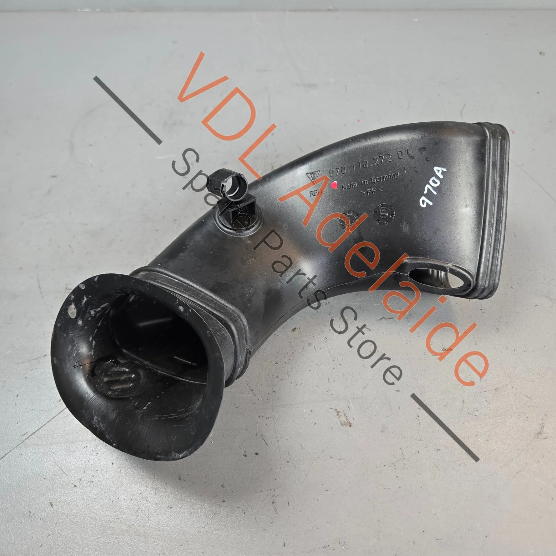 Porsche Panamera 970 Right Side Air Filter Duct Pipe 97011027201