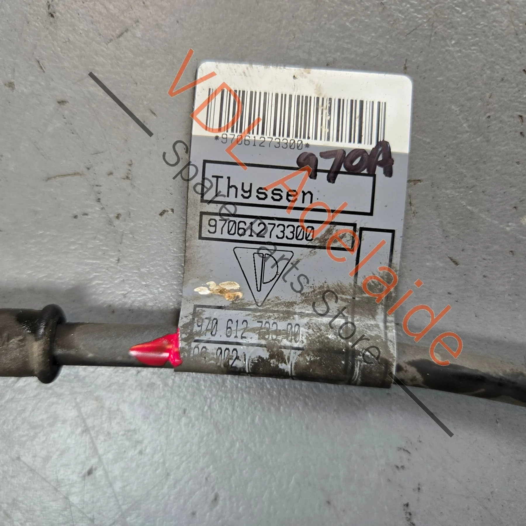 Porsche Panamera Front Wheel Wire Harness Cable Speed Speed Sensor 97061273302 - Image 4