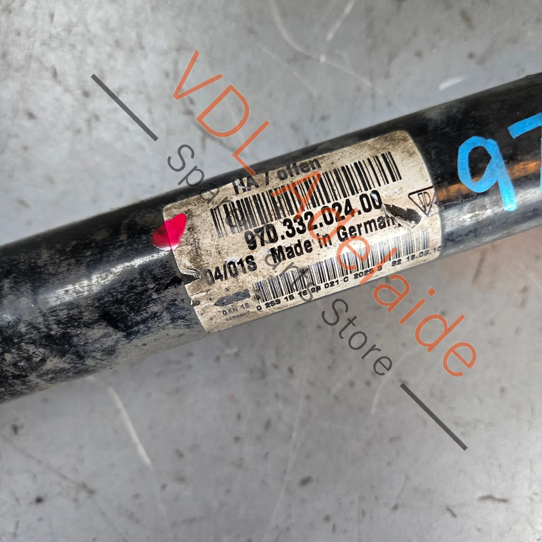 Porsche Panamera 970 Rear Driveshaft Axle 97033202400 97033202400 - Image 5