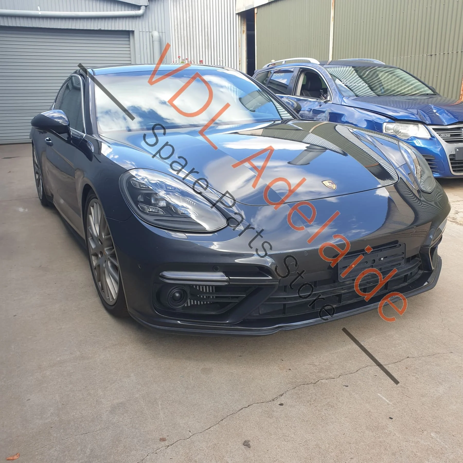 Porsche Panamera Turbo 971 2017-2020 Front Bumper Bar Cover Skin - Image 3
