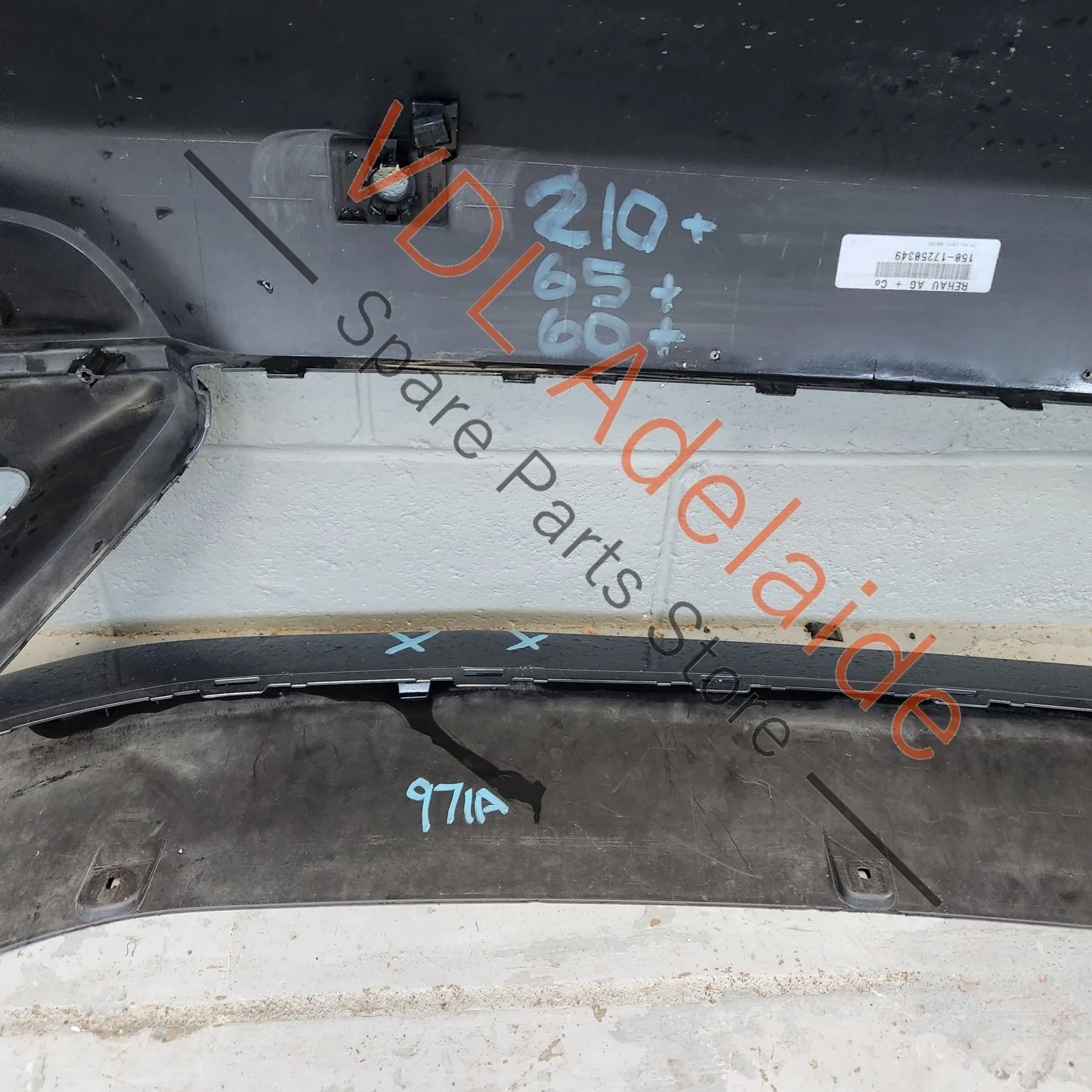 Porsche Panamera Turbo 971 2017-2020 Front Bumper Bar Cover Skin - Image 4