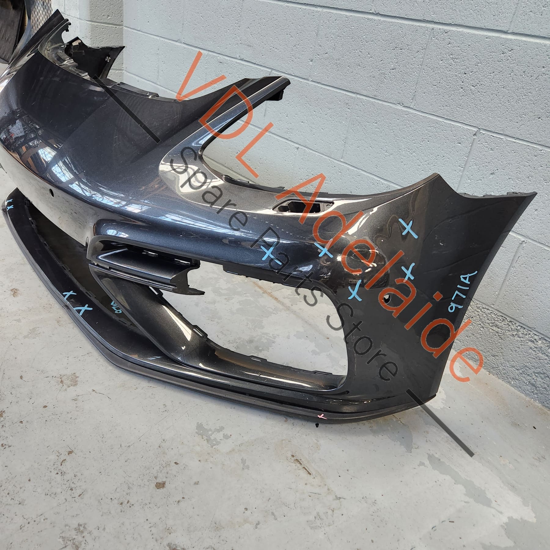 Porsche Panamera Turbo 971 2017-2020 Front Bumper Bar Cover Skin - Image 9