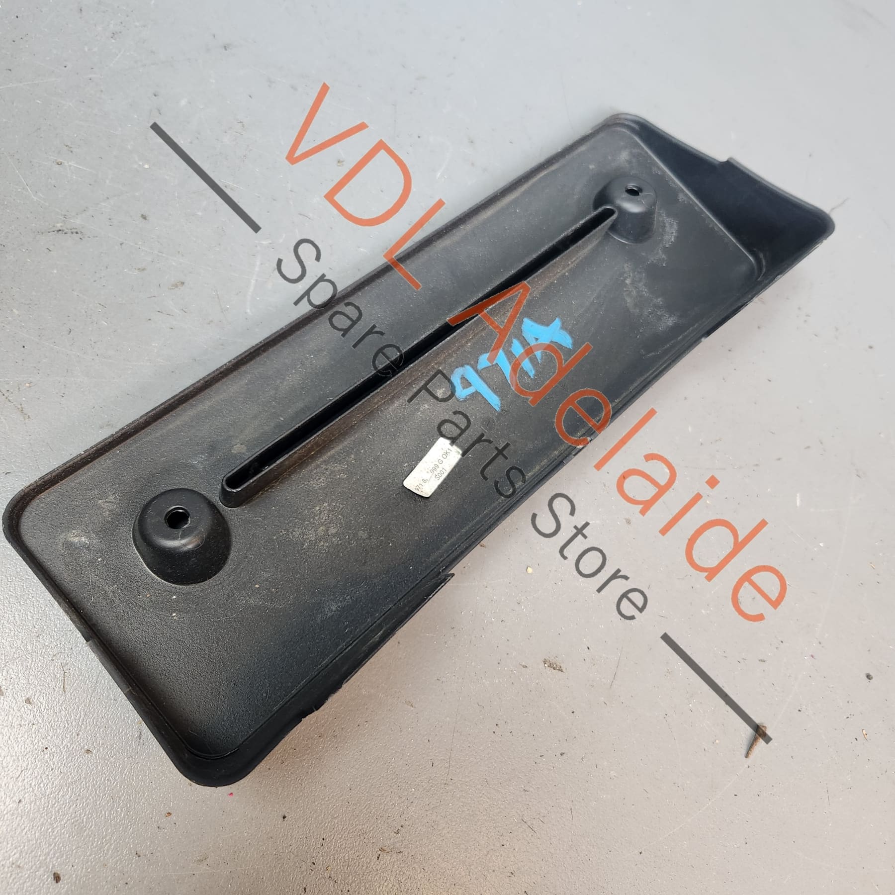 Porsche Panamera Turbo Front Bumper Registration Licence Plate Bracket 971807287G 971807999G - Image 2
