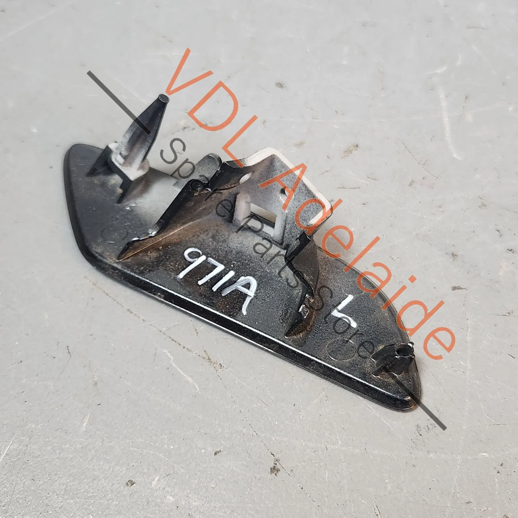 Porsche Panamera Turbo Front Bumper Left Headlight Washer Cover 971807753 - Image 6