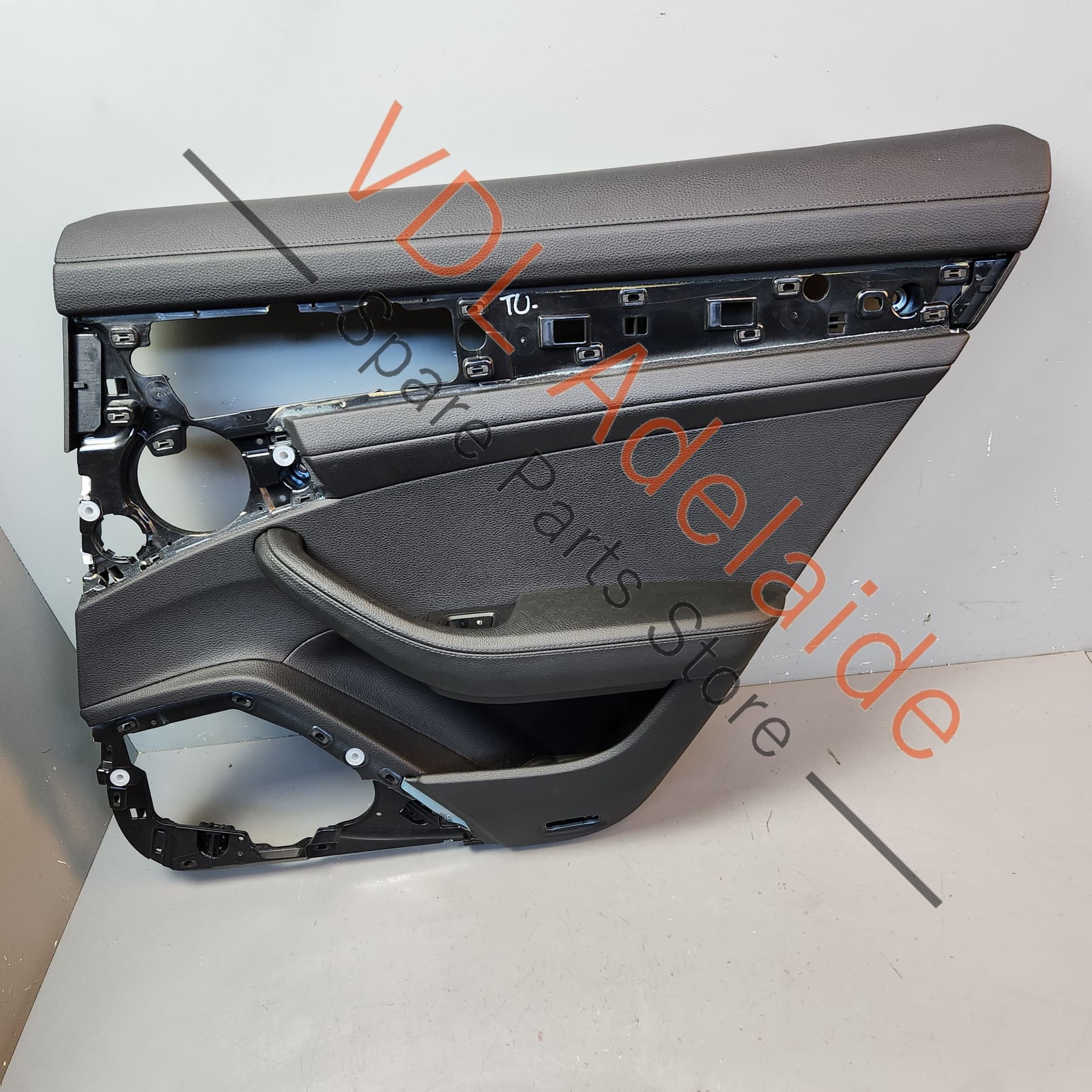 Porsche Panamera 971 2017-2020 Rear Right Side Interior Door Trim Card Sport Turismo Leather Leatherette
