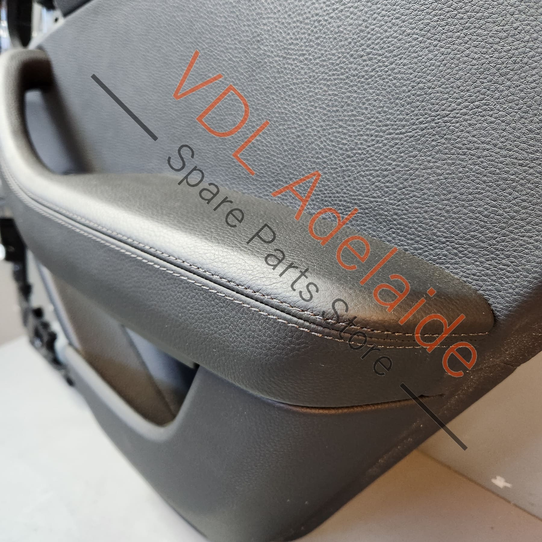 Porsche Panamera 971 2017-2020 Rear Right Side Interior Door Trim Card Sport Turismo Leather Leatherette - Image 5