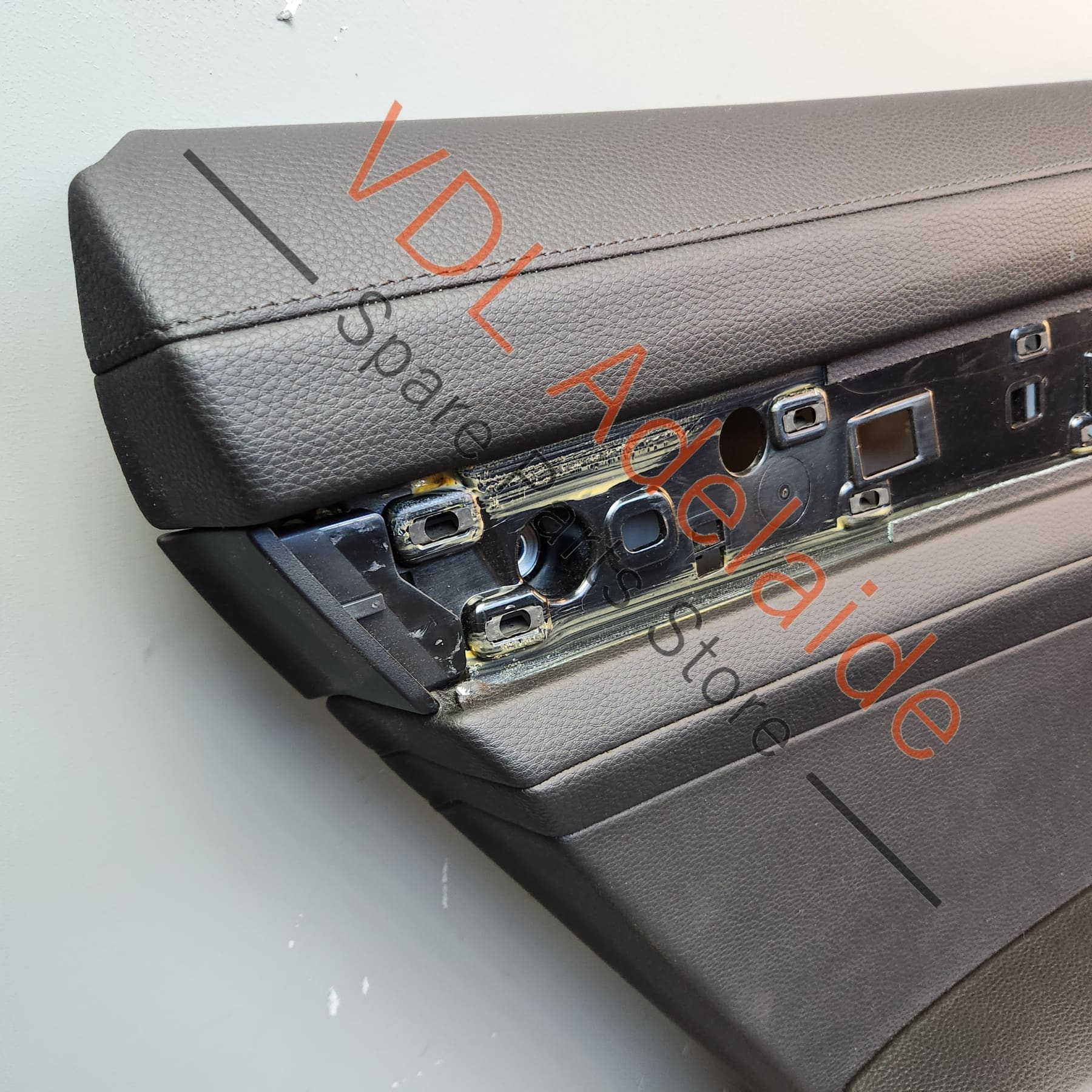 Porsche Panamera 971 2017-2020 Rear Left Side Interior Door Trim Card Sport Turismo Leather Leatherette - Image 4