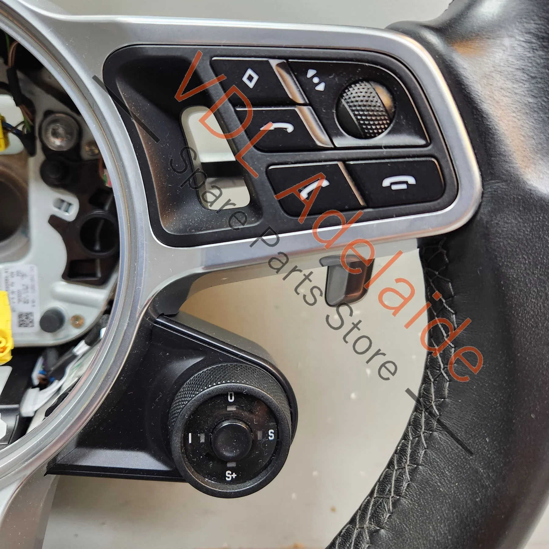Porsche PSRB Sport Mode Chrono Multifunction Black Steering Wheel w PDK Paddles - Image 3
