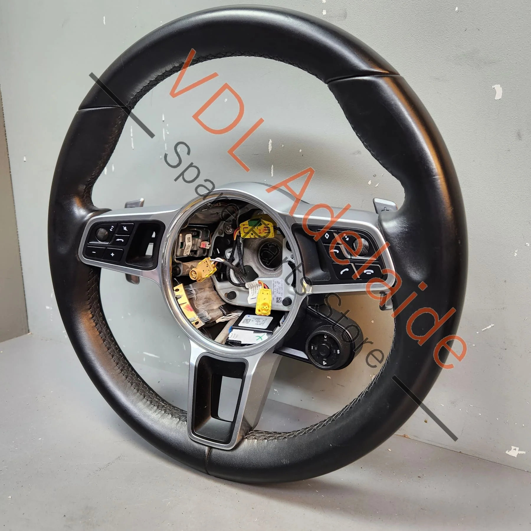 Porsche PSRB Sport Mode Chrono Multifunction Black Steering Wheel w PDK Paddles - Image 5