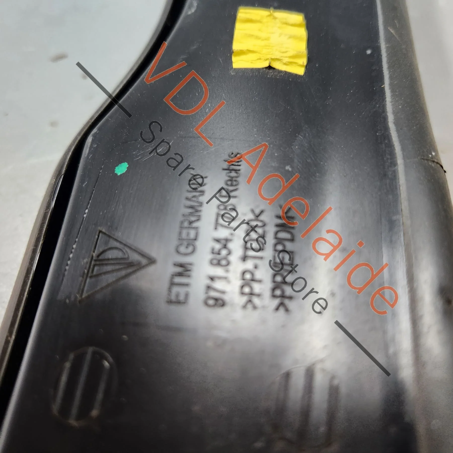 Porsche Panamera 971 Right Front Guard Wing Trim Piece for A Pillar 971854778 - Image 3
