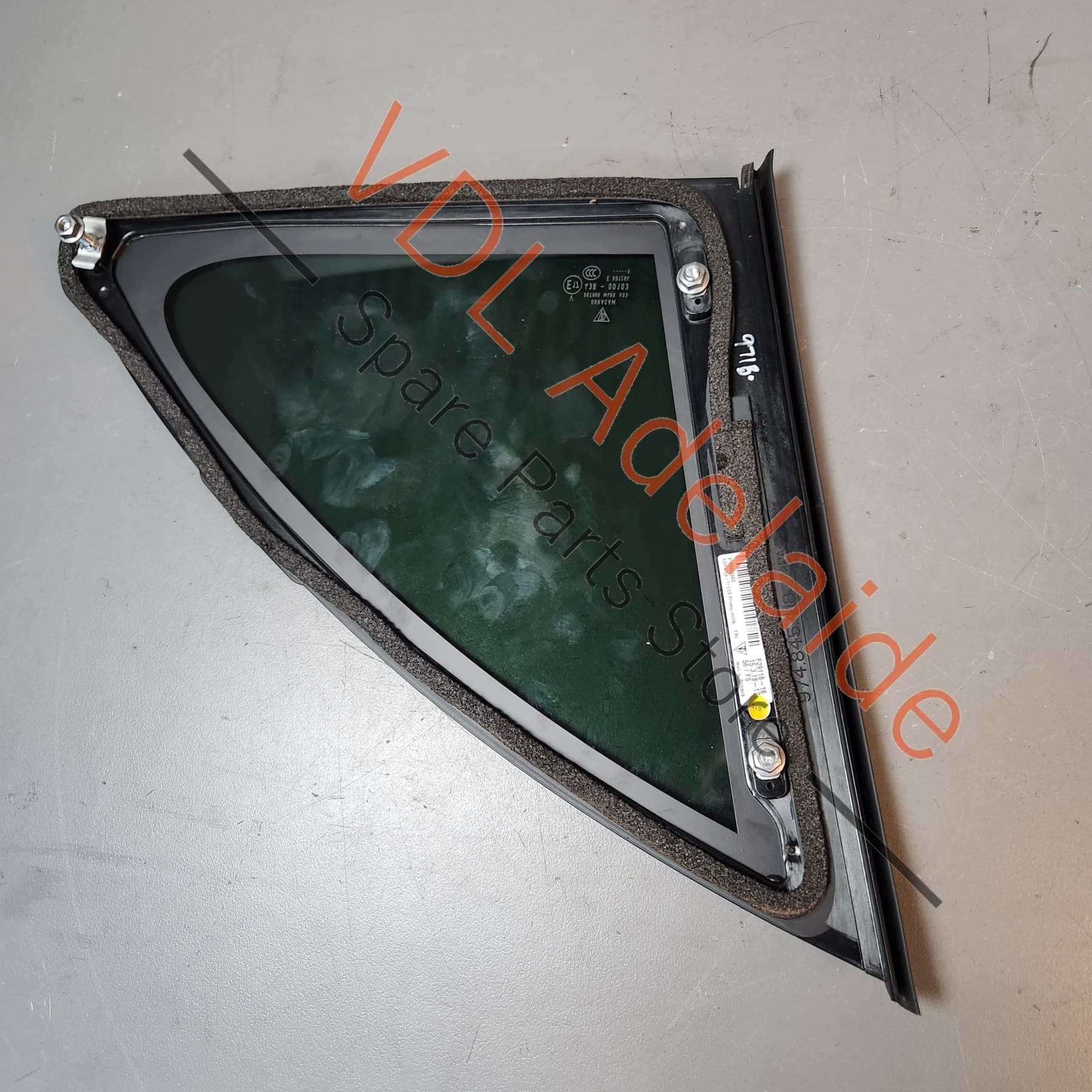 Porsche Panamera Turismo Rear Left Side Window 974845297G - Image 7