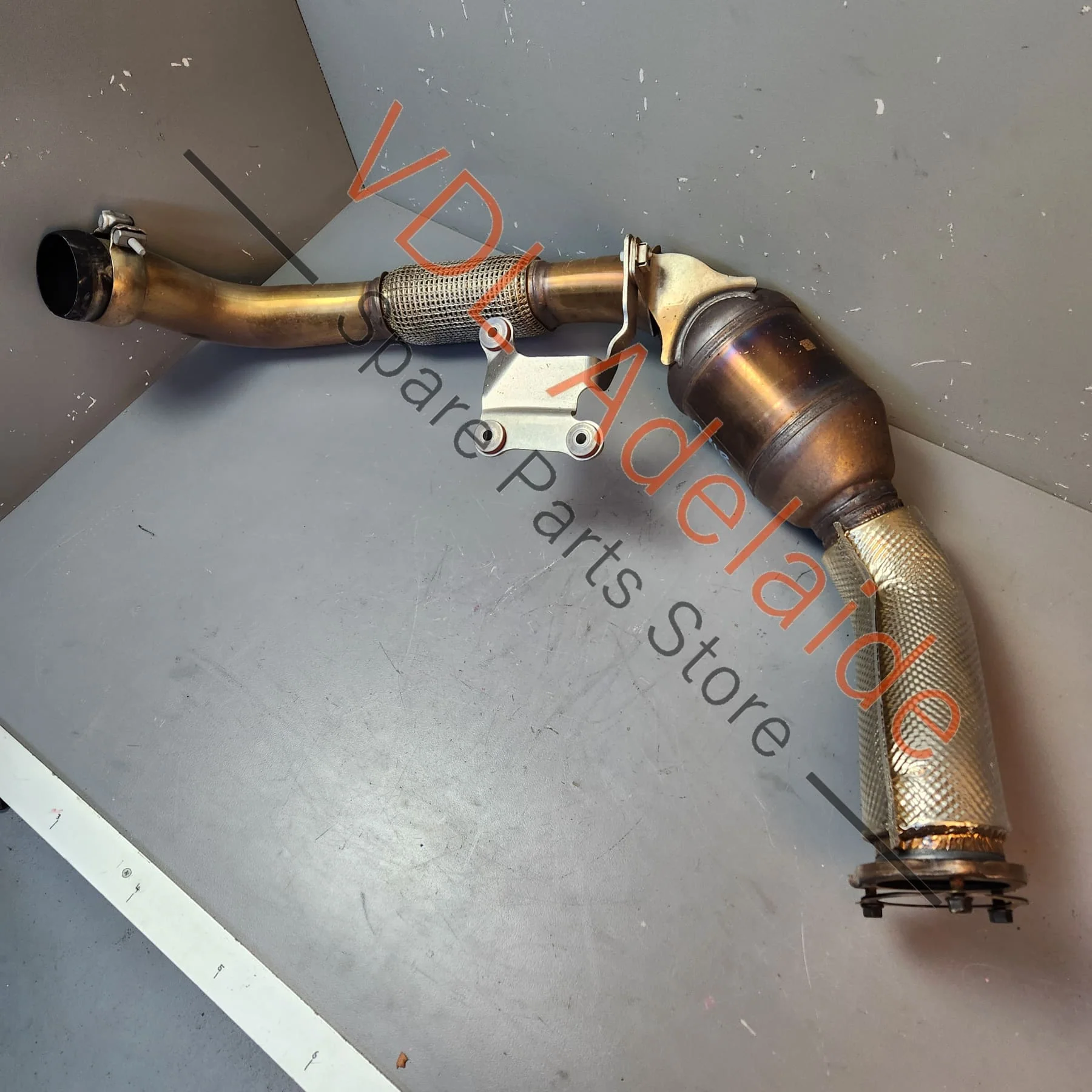 Porsche Panamera 2.9L V6 Left Catalytic Converter 971254400G - Image 6