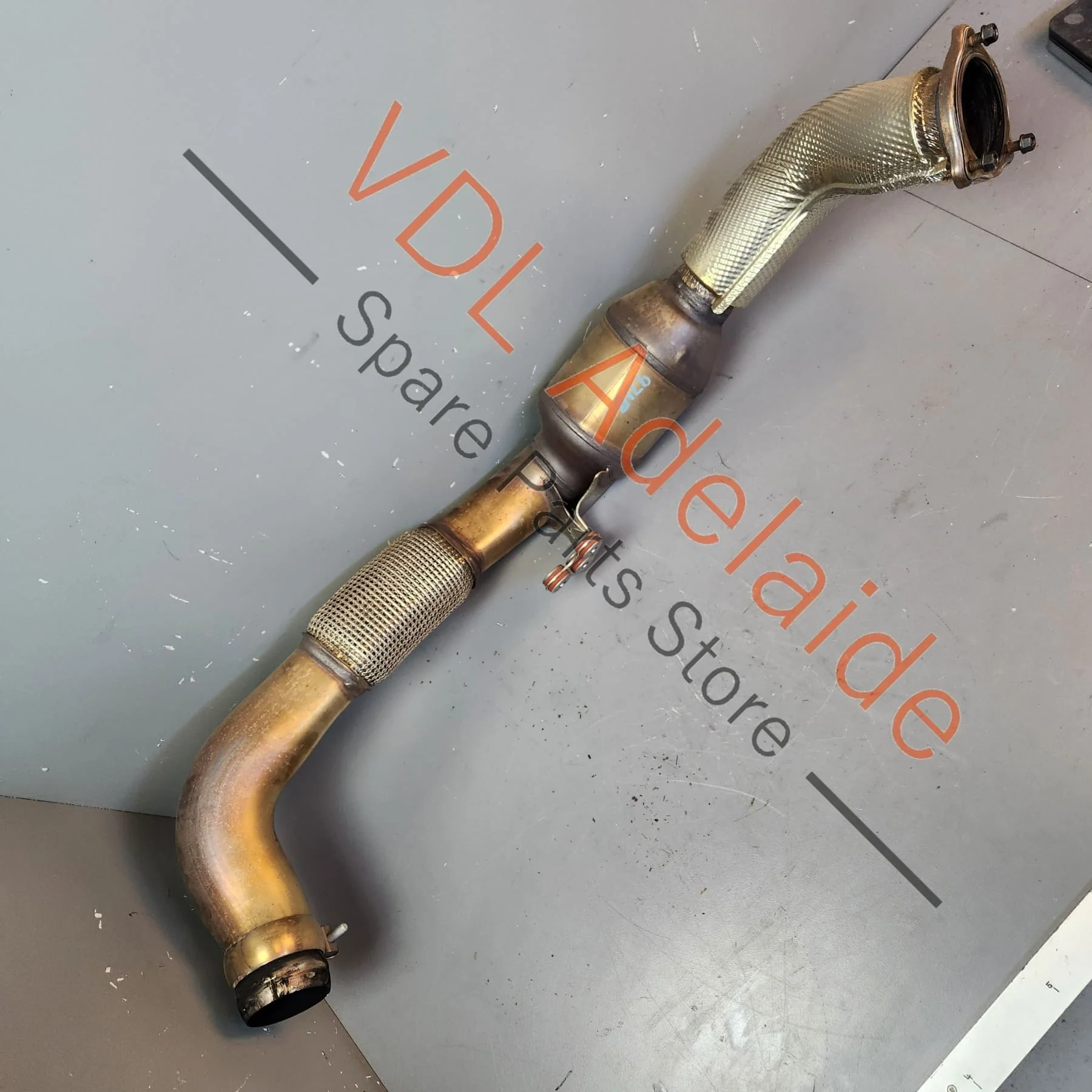 Porsche Panamera 2.9L V6 Right Catalytic Converter 971254450G - Image 3