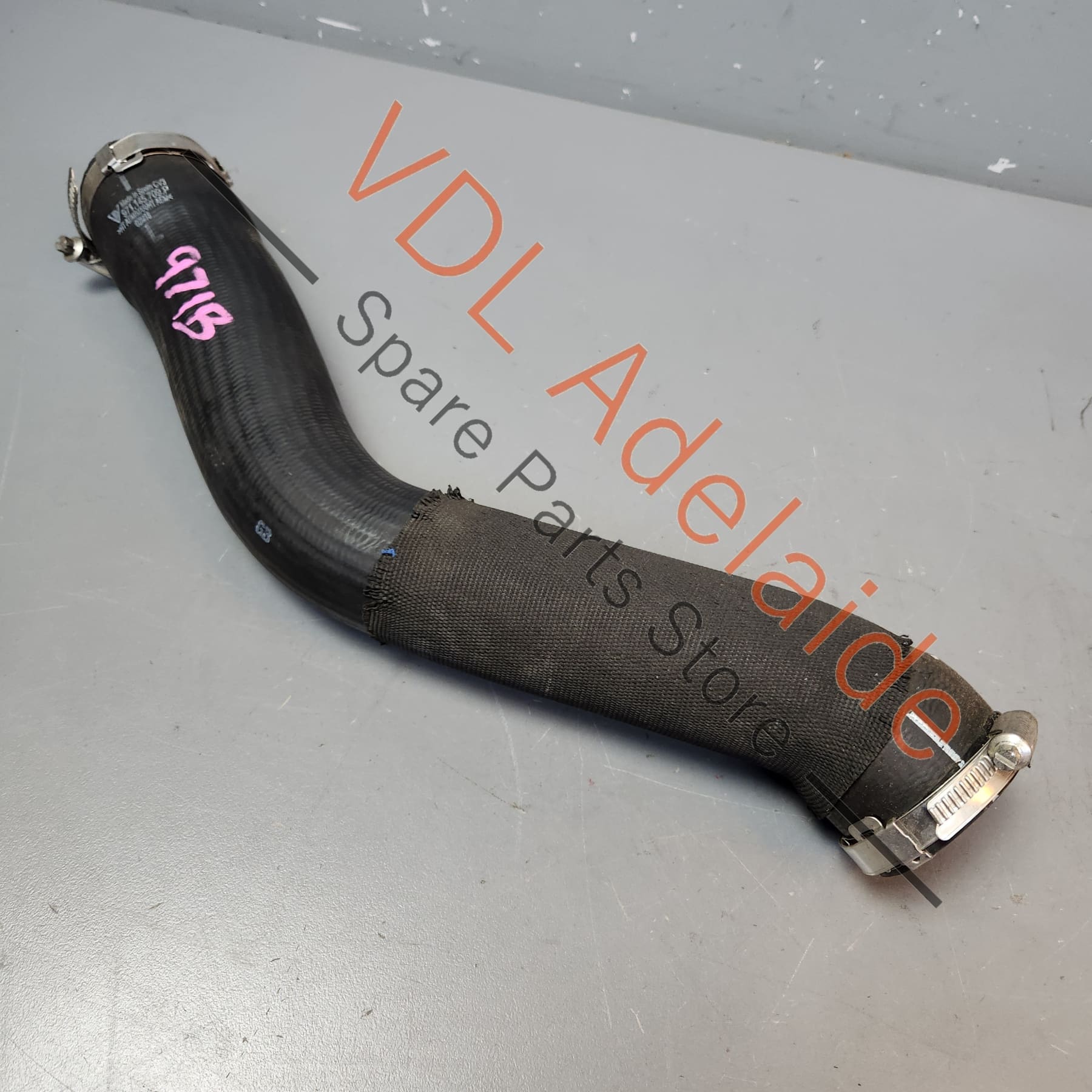Porsche Panamera 971 Charge Air Cooler Pipe Hose Left Upper 971145709P - Image 2