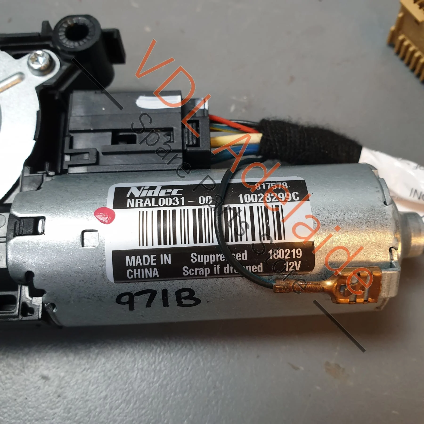 Porsche Power Sliding Roof Motor 9A795959100 - Image 8