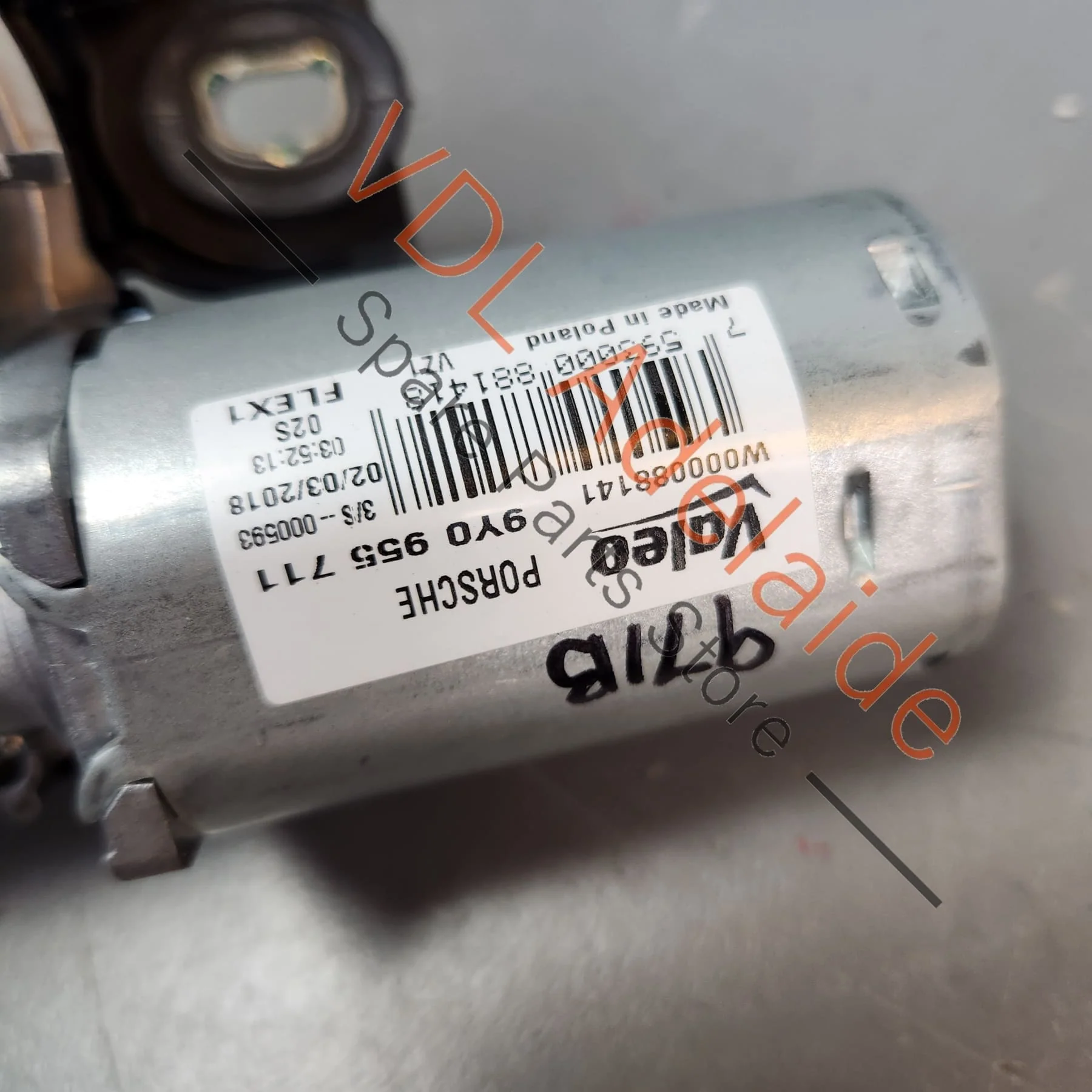 Porsche Panamera 971 Cayenne E3 Rear Windscreen Wiper Motor 9Y0955711 - Image 3