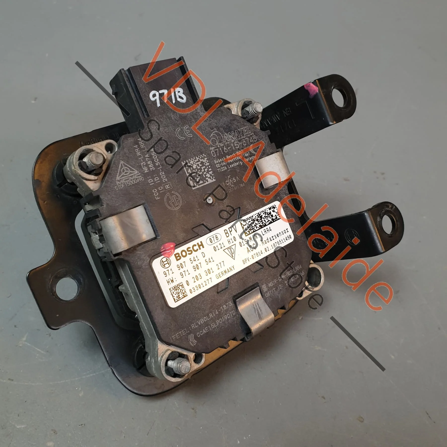 Porsche Panamera 971 Cruise Control Distance Radar Sensor Slave Left 971907541D 971907541J - Image 5