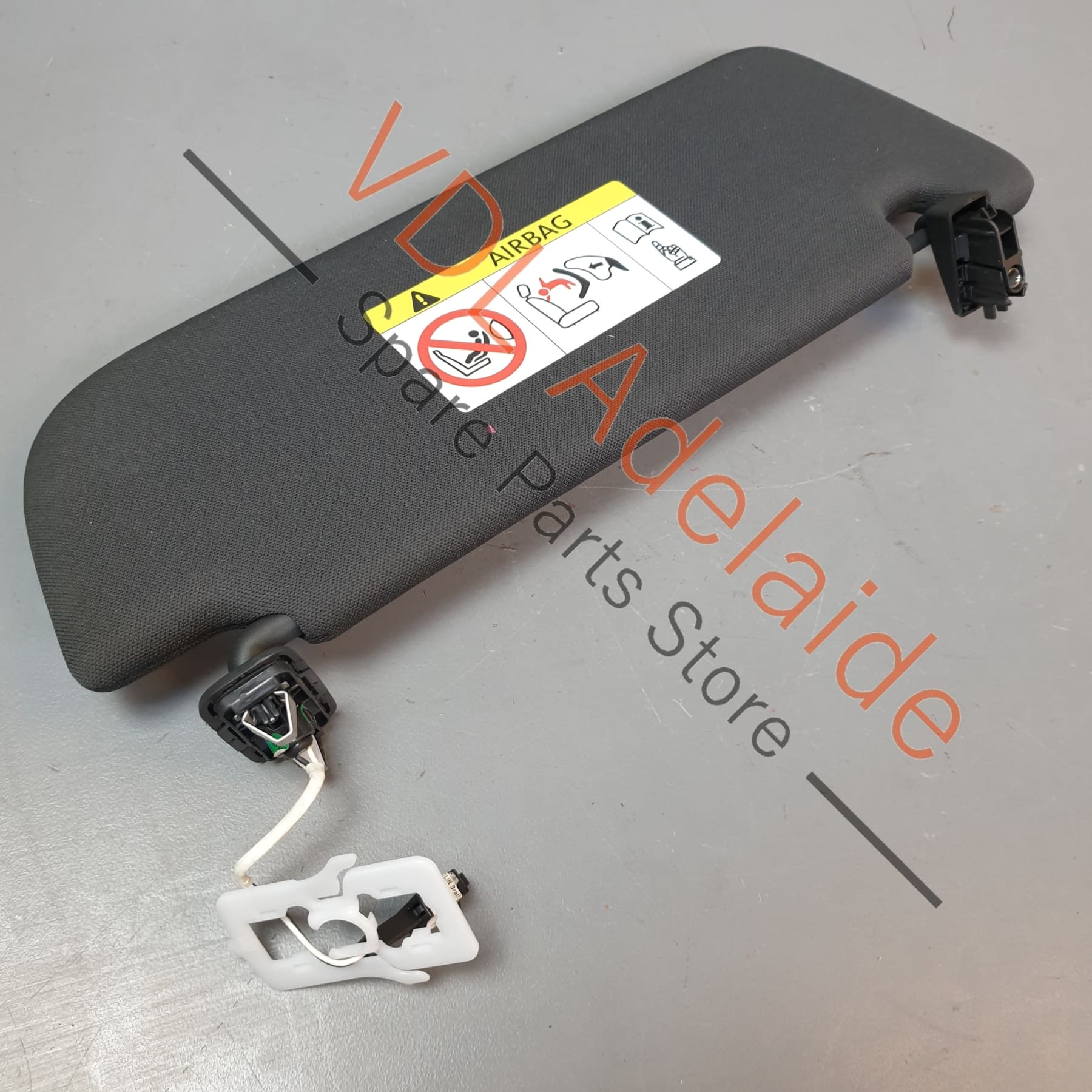 Porsche Panamera 971 Left Side Sun Visor Black 971857551P - Image 3