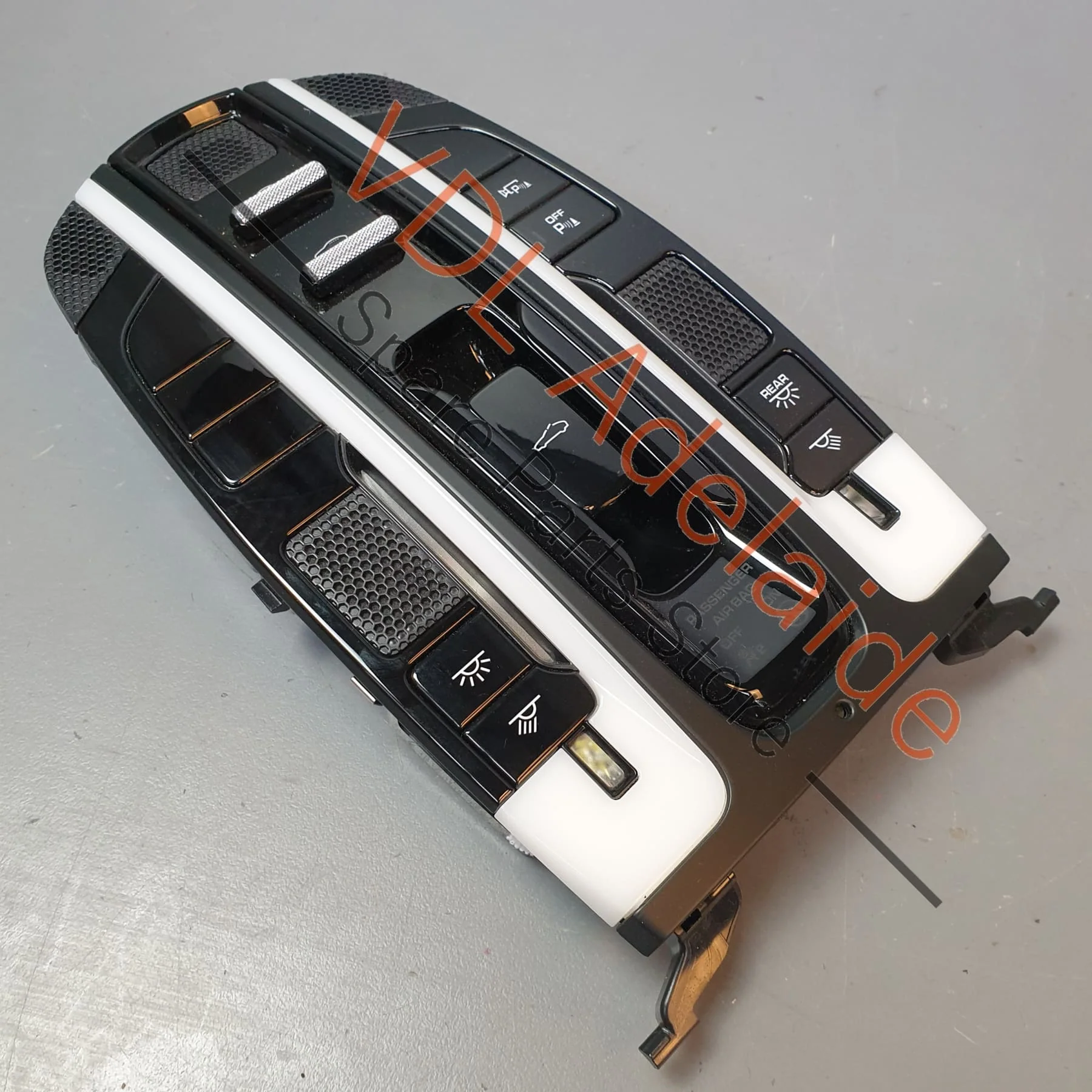 Porsche Panamera 971 Overhead Dome Light Sun Roof Switch Panel - Image 5