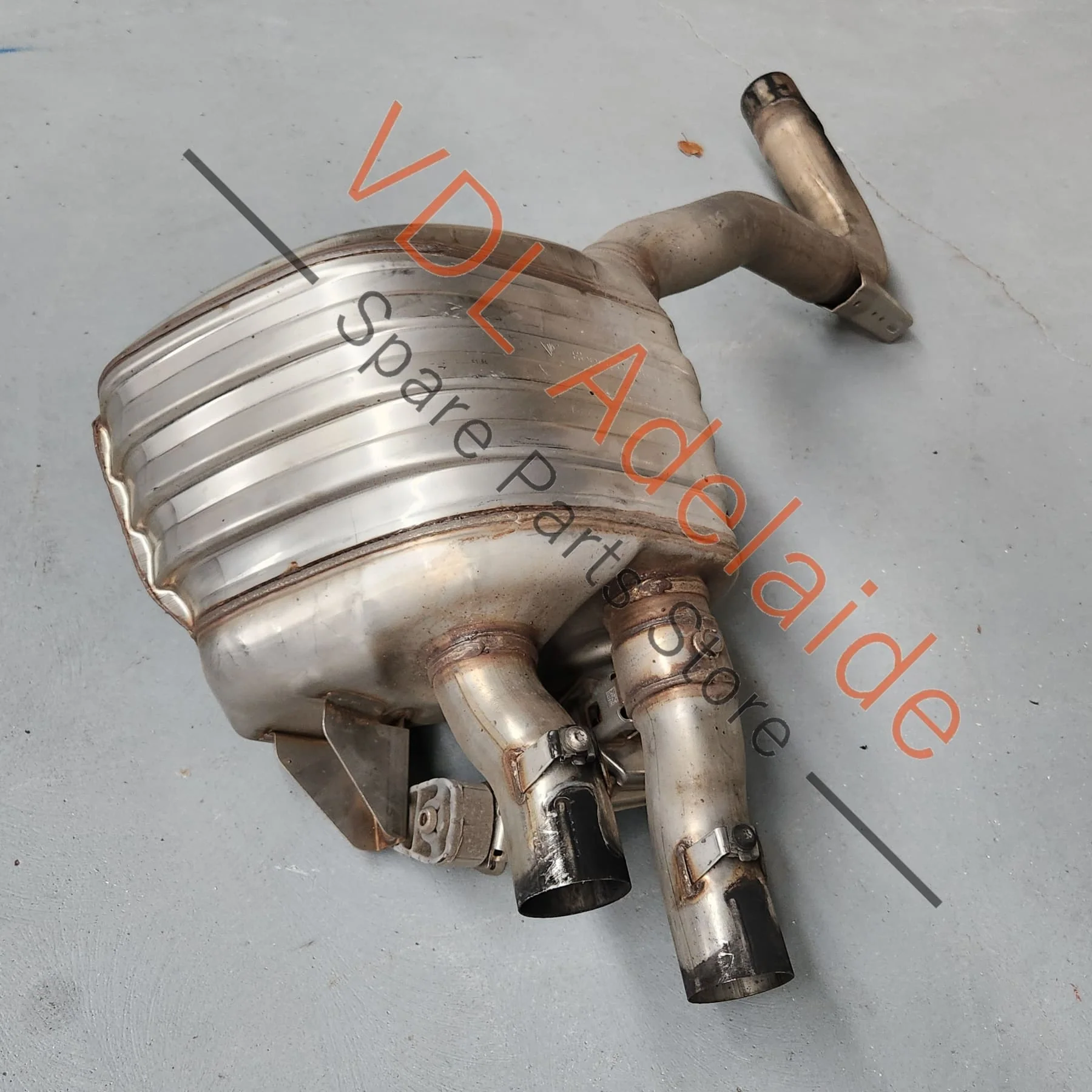 Porsche Panamera 971 Rear Right Muffler Exhaust 971253608AY - Image 4
