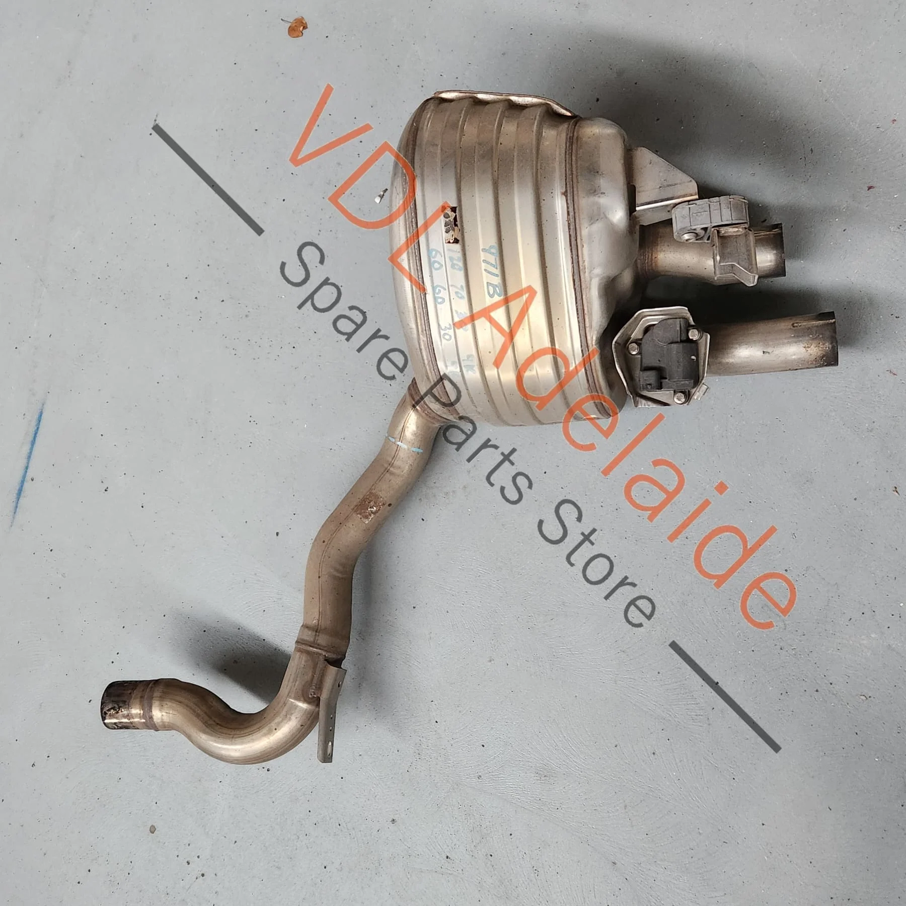 Porsche Panamera 971 Rear Right Muffler Exhaust 971253608AY - Image 8