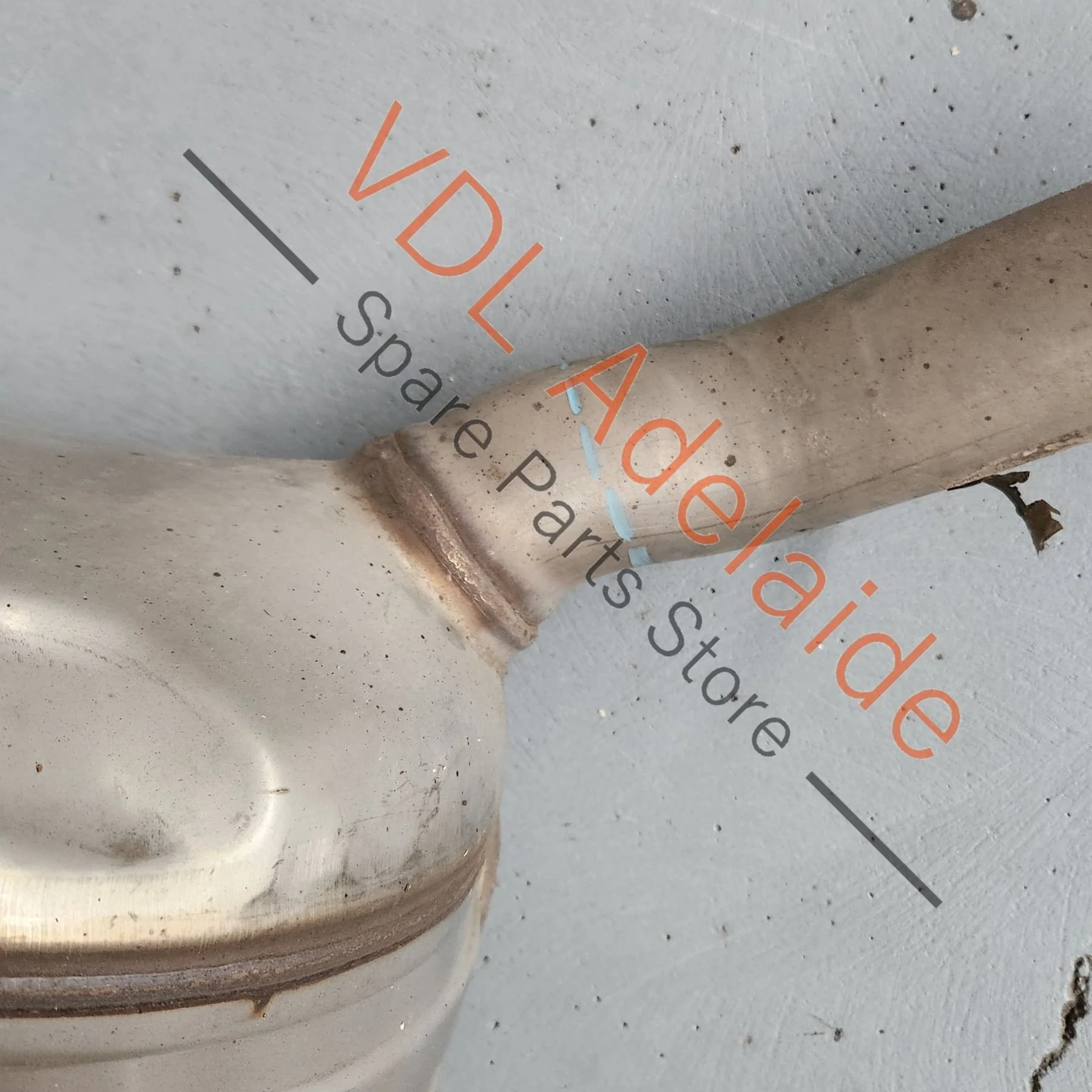 Porsche Panamera 971 Rear Left Muffler Exhaust 971253607AY - Image 6