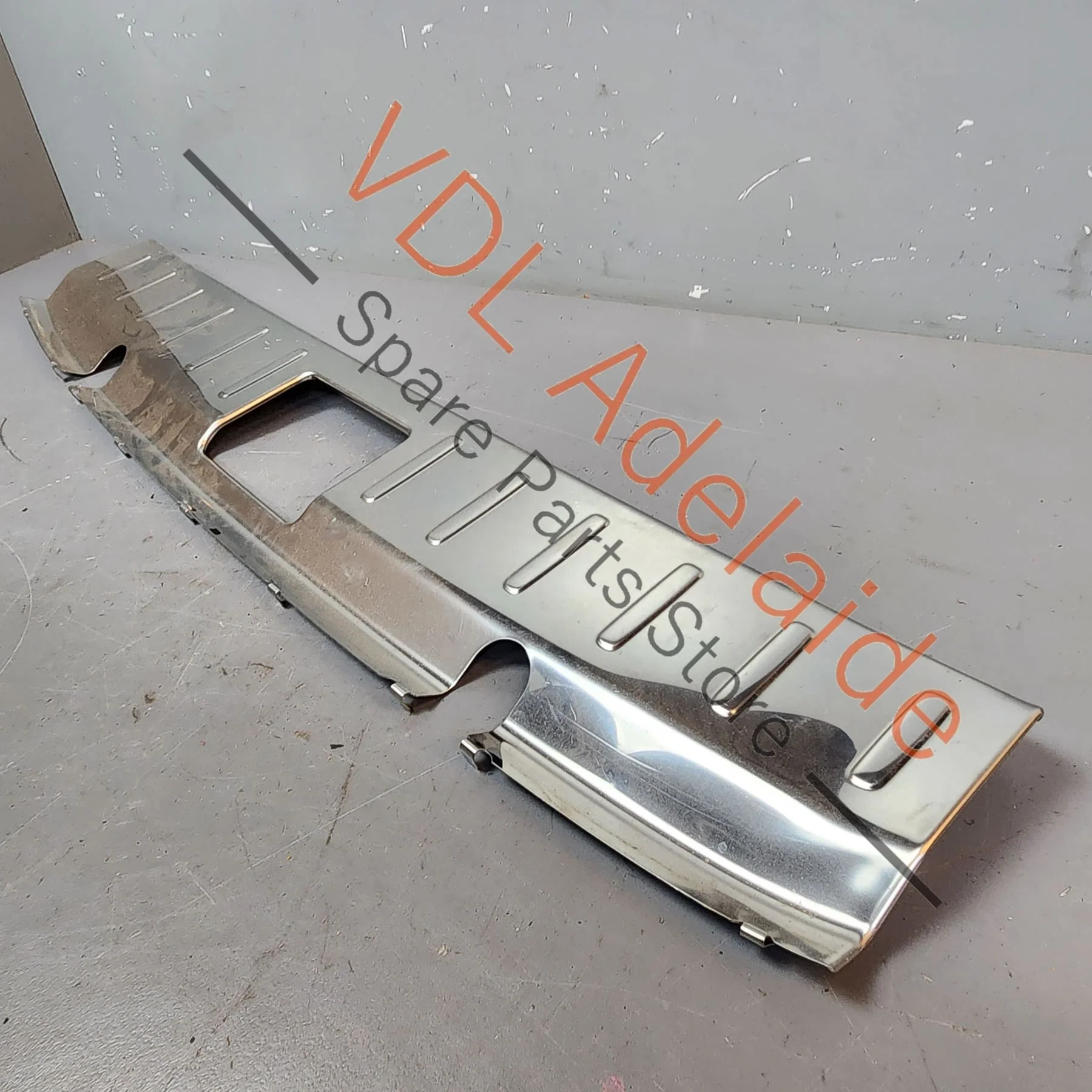 Porsche Panamera Turismo Rear Hatch Boot Cargo Loading Trim Stainless Steel 9748677071E0
