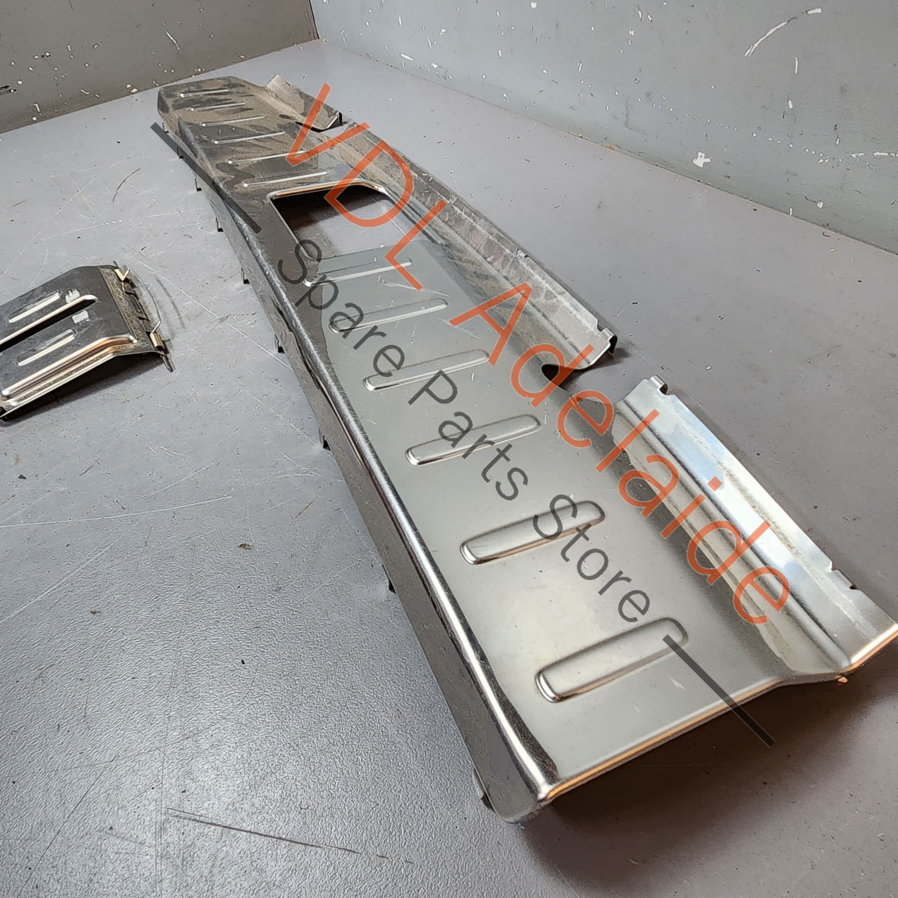 Porsche Panamera Turismo Rear Hatch Boot Cargo Loading Trim Stainless Steel 9748677071E0 - Image 7