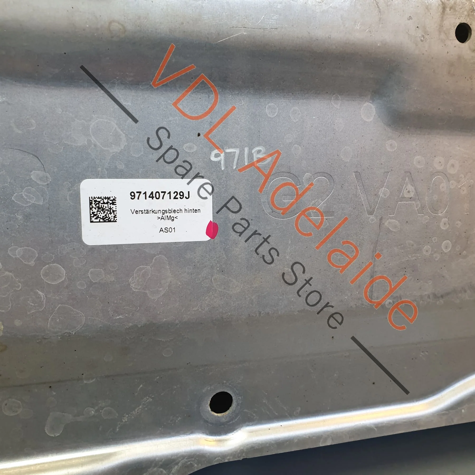 Porsche Panamera 971 Bottom Skid Pan Reinforcement Plate 971407129J 971407129S - Image 5