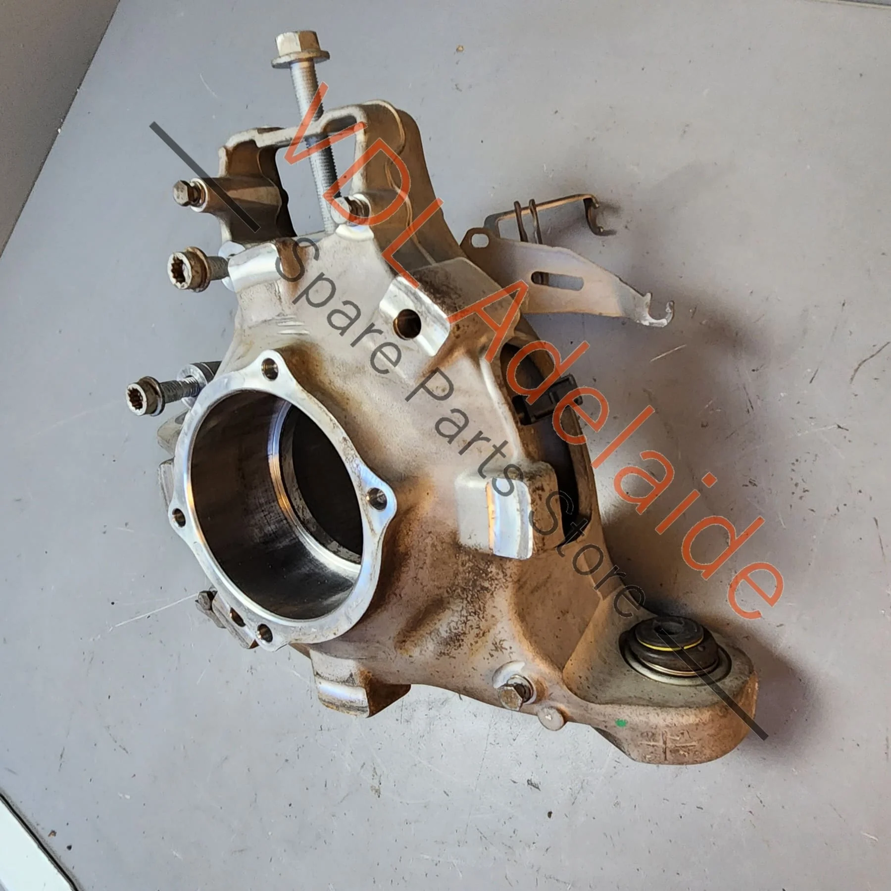 Porsche Panamera 971 Rear Right Hub Knuckle Wheel Bearing Carrier 971505436J 971505436F - Image 5