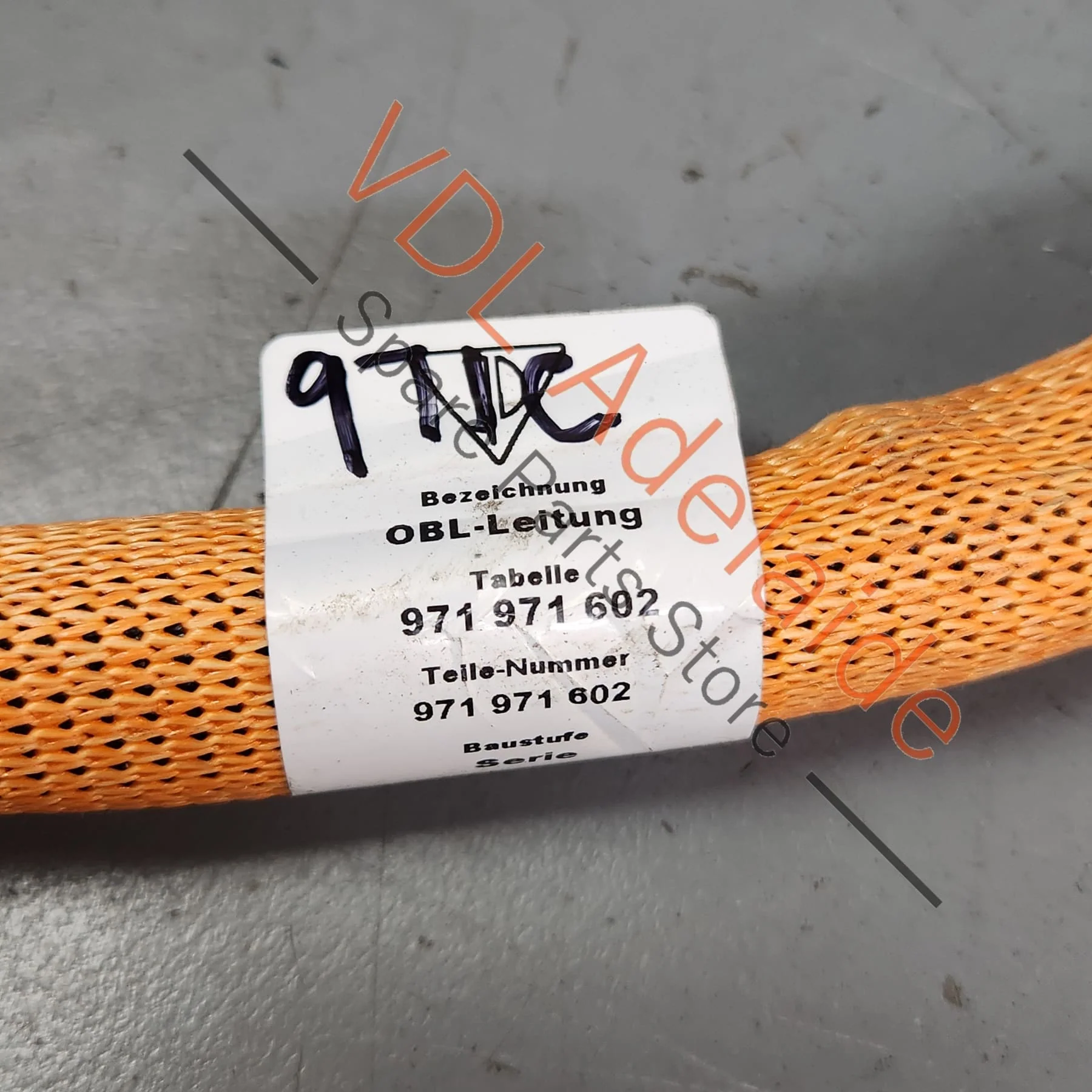 Porsche High Voltage Battery Connection Cable Wire 971971602 - Image 3