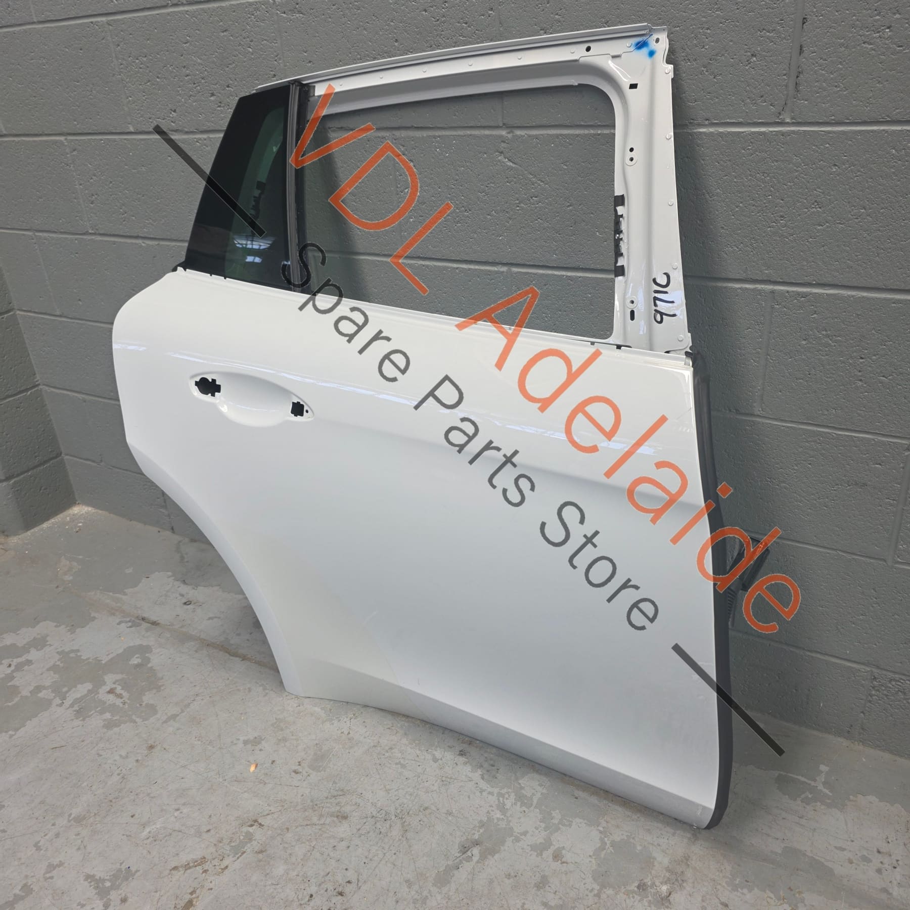 Porsche Panamera Turismo 971 2016-2024 Rear Right Door Shell Panel Carrara White S9R / 2Y 974833022Y GRV - Image 2