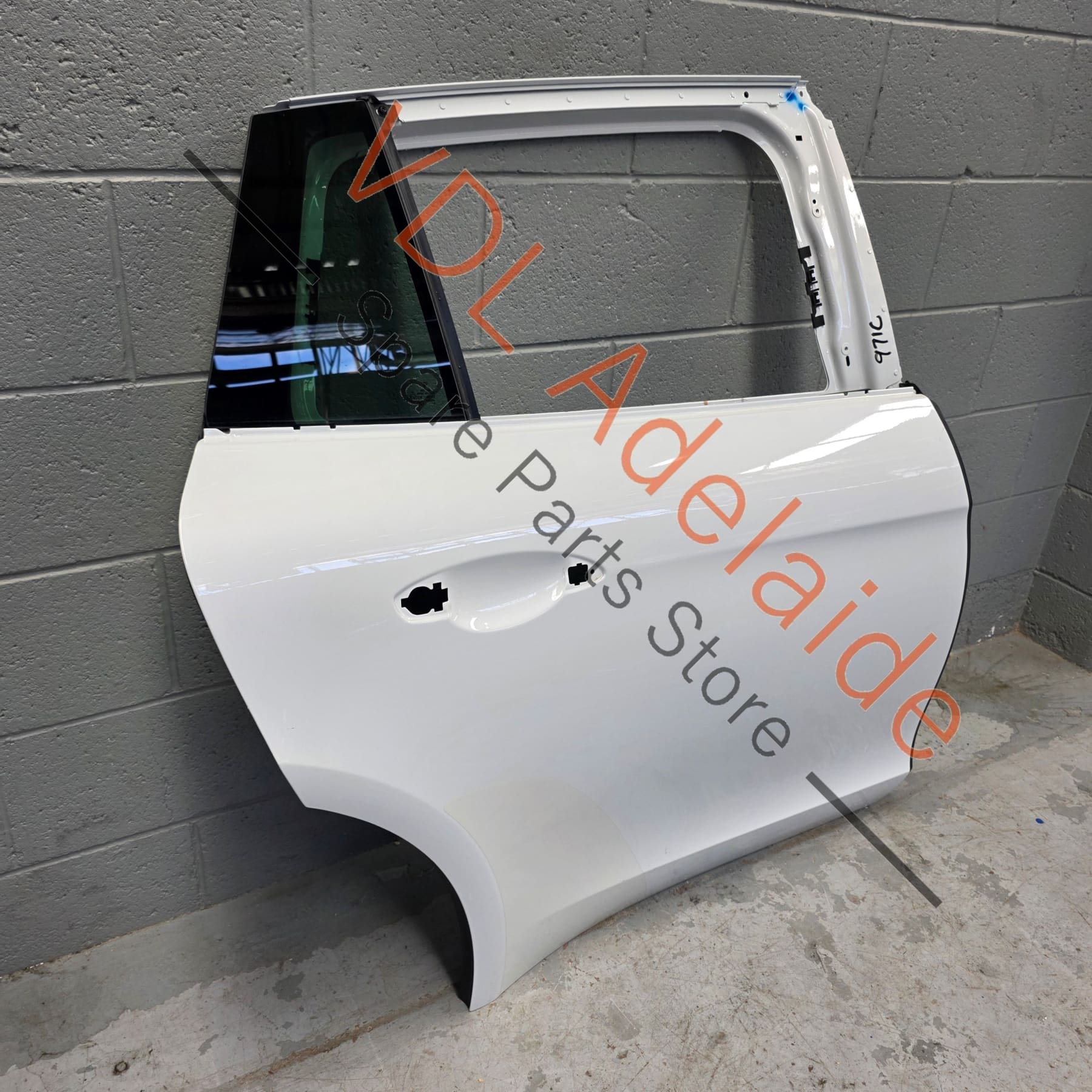 Porsche Panamera Turismo 971 2016-2024 Rear Right Door Shell Panel Carrara White S9R / 2Y 974833022Y GRV - Image 3