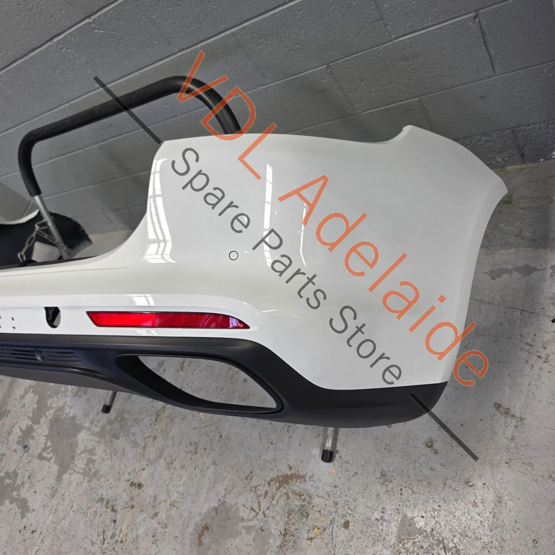 Porsche Panamera Turismo 971 Rear Bumper Cover assembly with diffuser spoiler 974807983AY 971807514CY - Image 2