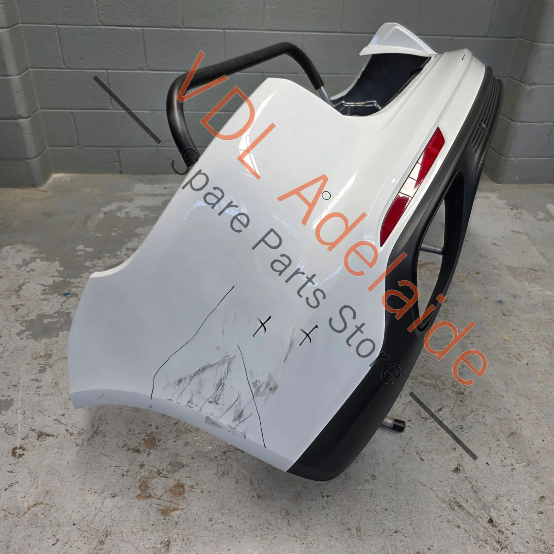 Porsche Panamera Turismo 971 Rear Bumper Cover assembly with diffuser spoiler 974807983AY 971807514CY - Image 3