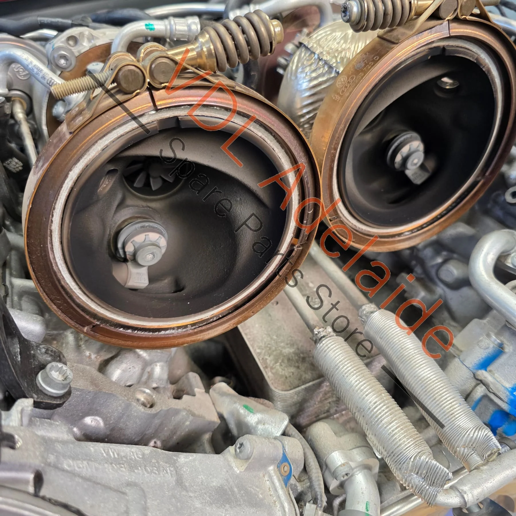 Porsche Panamera 2.9 V6 DGP DGPA Engine 243kw Complete drop-out Motor with Wiring & Turbos etc - Image 5