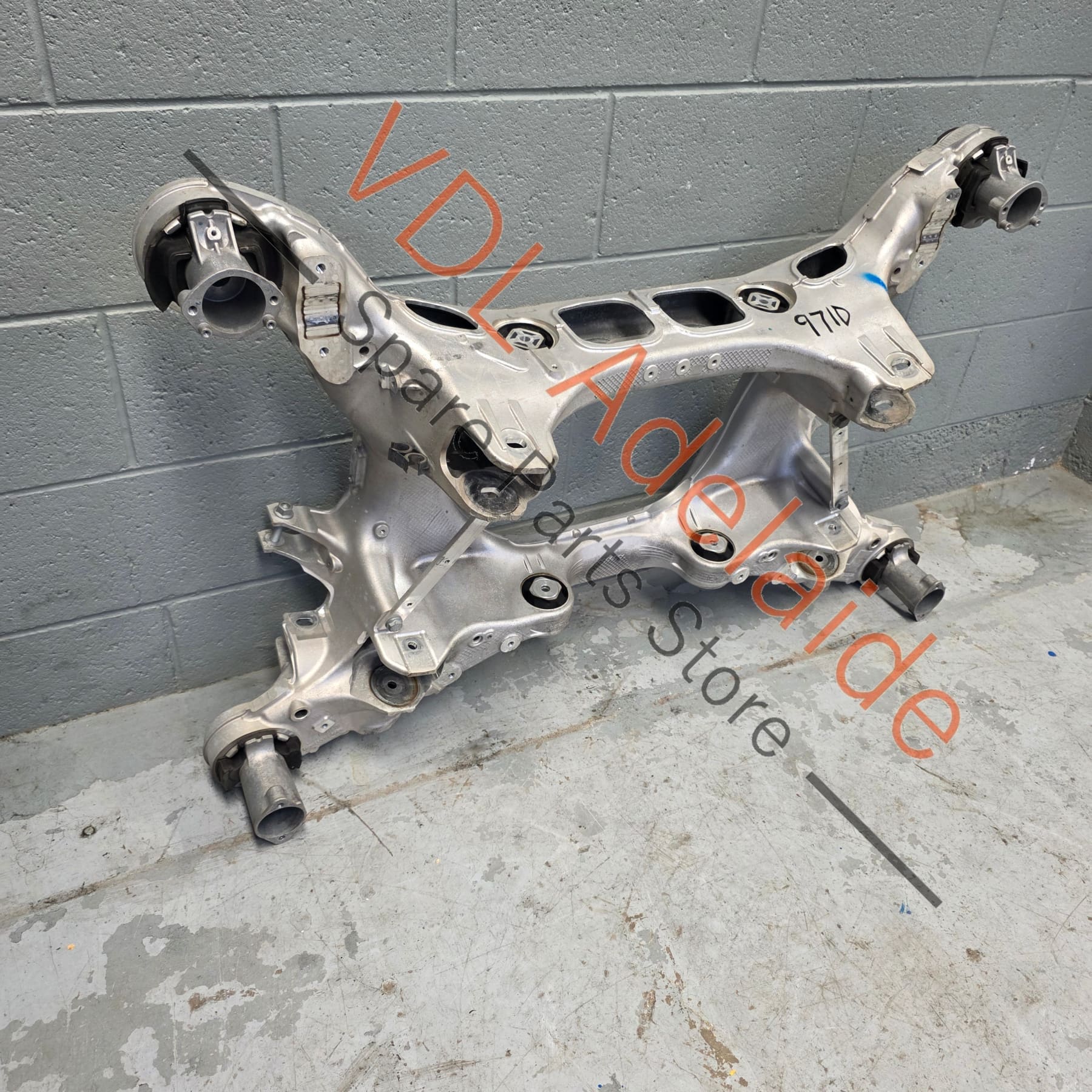 Porsche Panamera 971 Rear Suspension Subframe Cradle 971599030AK 971599030AN