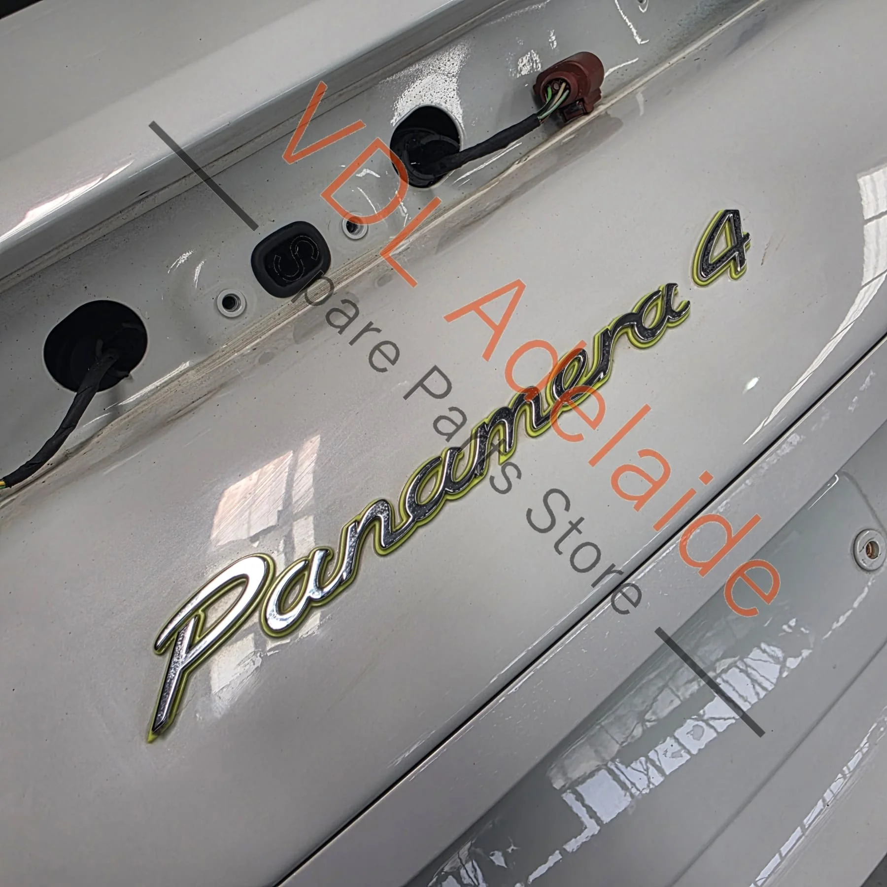 Porsche Panamera 971 Turismo Rear Hatch Boot Trunk Panel Lid Carrara White S9R / 2Y 974827025AY - Image 2