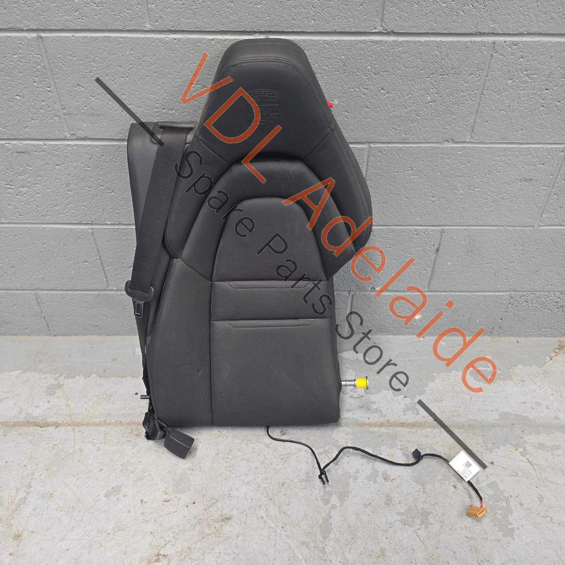 Porsche Panamera 971 Rear Left Seat Back Backrest 974885805J GDB with Porsche Crest
