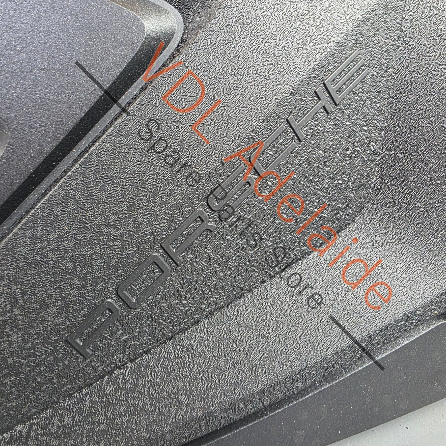 Porsche Panamera Hybrid Engine Cover Trim 971103925B 971103925S - Image 3
