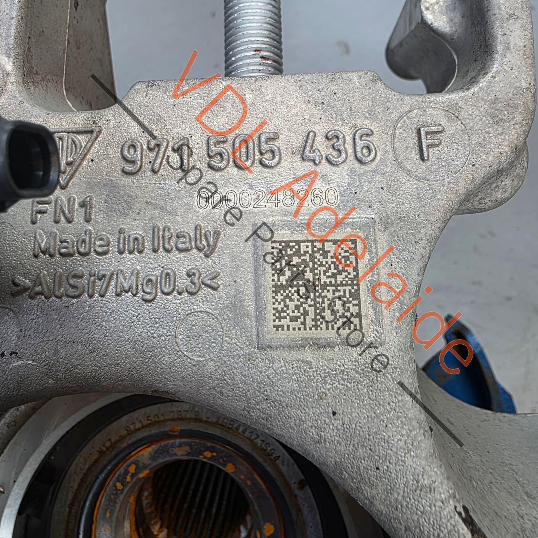 Porsche Panamera 971 Rear Right Wheel Bearing  Hub Knuckle 971505436F - Image 4