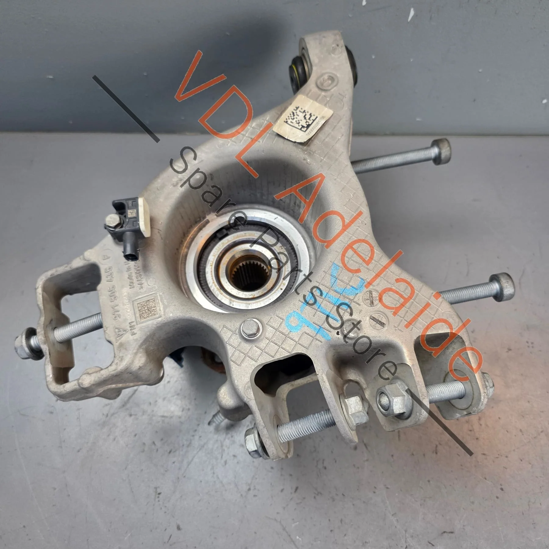 Porsche Panamera 971 Rear Left Wheel Bearing Hub Knuckle 971505435F - Image 4