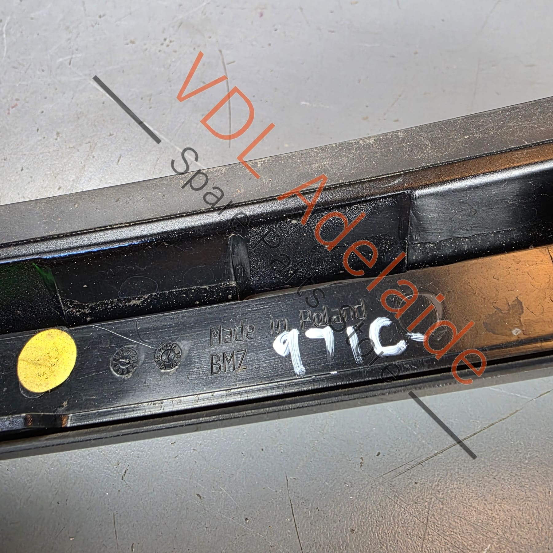 Porsche Panamera 971 Tailgate Boot Hatch Garnish with Chrome Porsche Badge 971827044B - Image 6